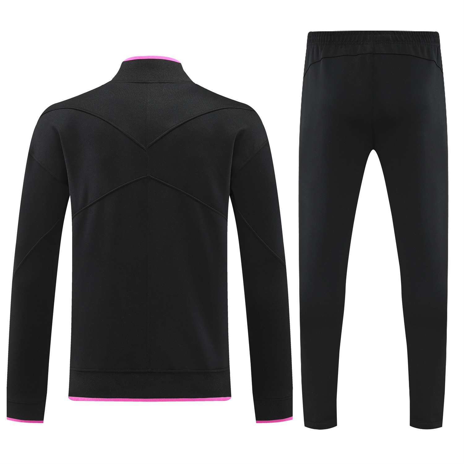 AlphaJersey-England 2026 Jacket Training Tracksuit - Black Top and Black Pants