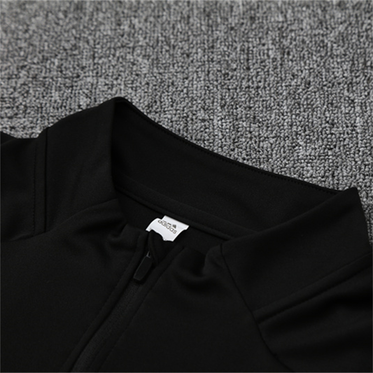 AlphaJersey-INT M.A.M 25-26 Kid Long Sleeves Training Set - Black Top & Black Pants