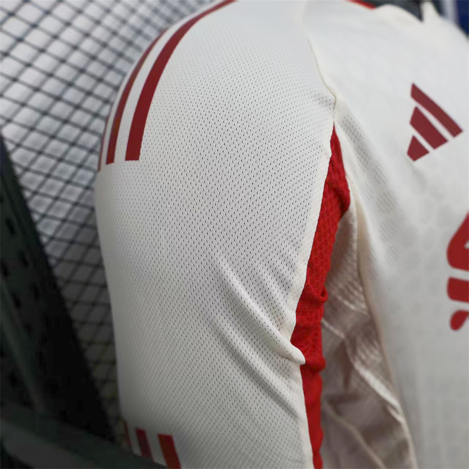 AlphaJersey-Liver.pool 25-26 Away Beige Long Sleeves Jersey - Player Version