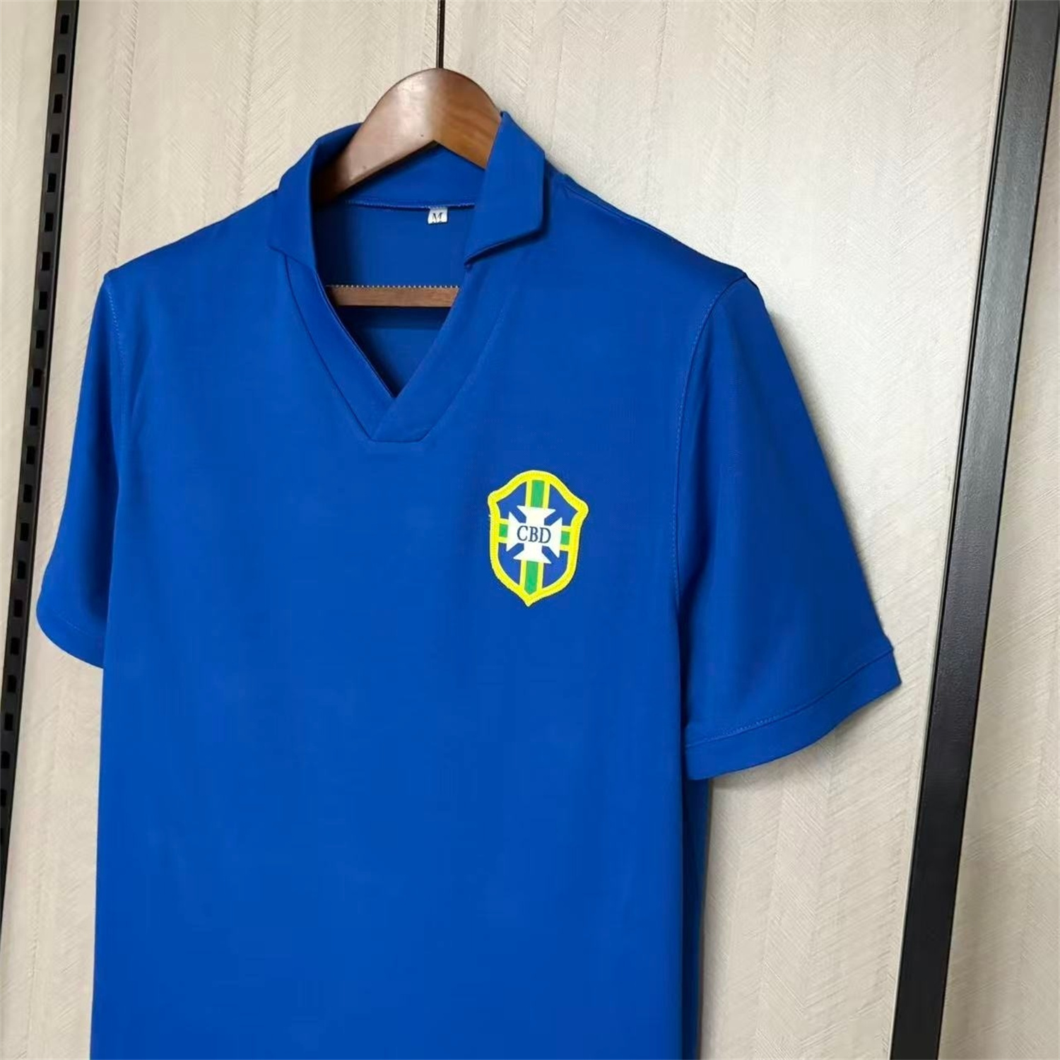 AlphaJersey-Retro Brazil 1958 Away Jersey