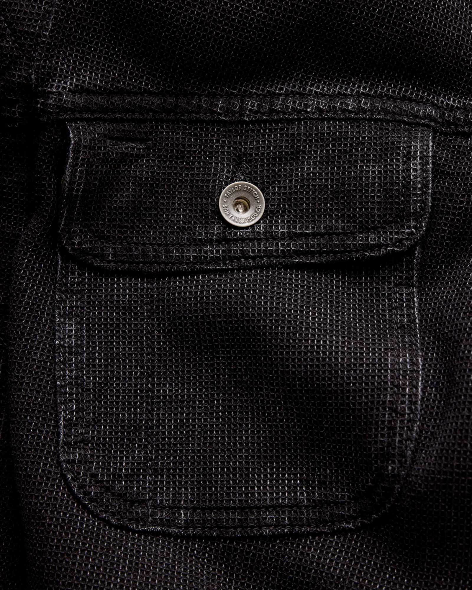 The Long Haul Jacket in Black Indigo Waffle | Modern Menswear by yycbvcnbmmnbm