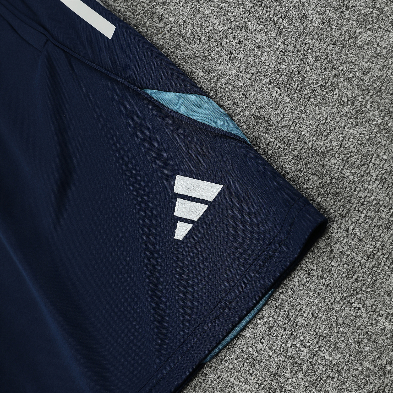 AlphaJersey-Arsenal 25-26 Vest Training Set - Deep Blue Vest and Shorts