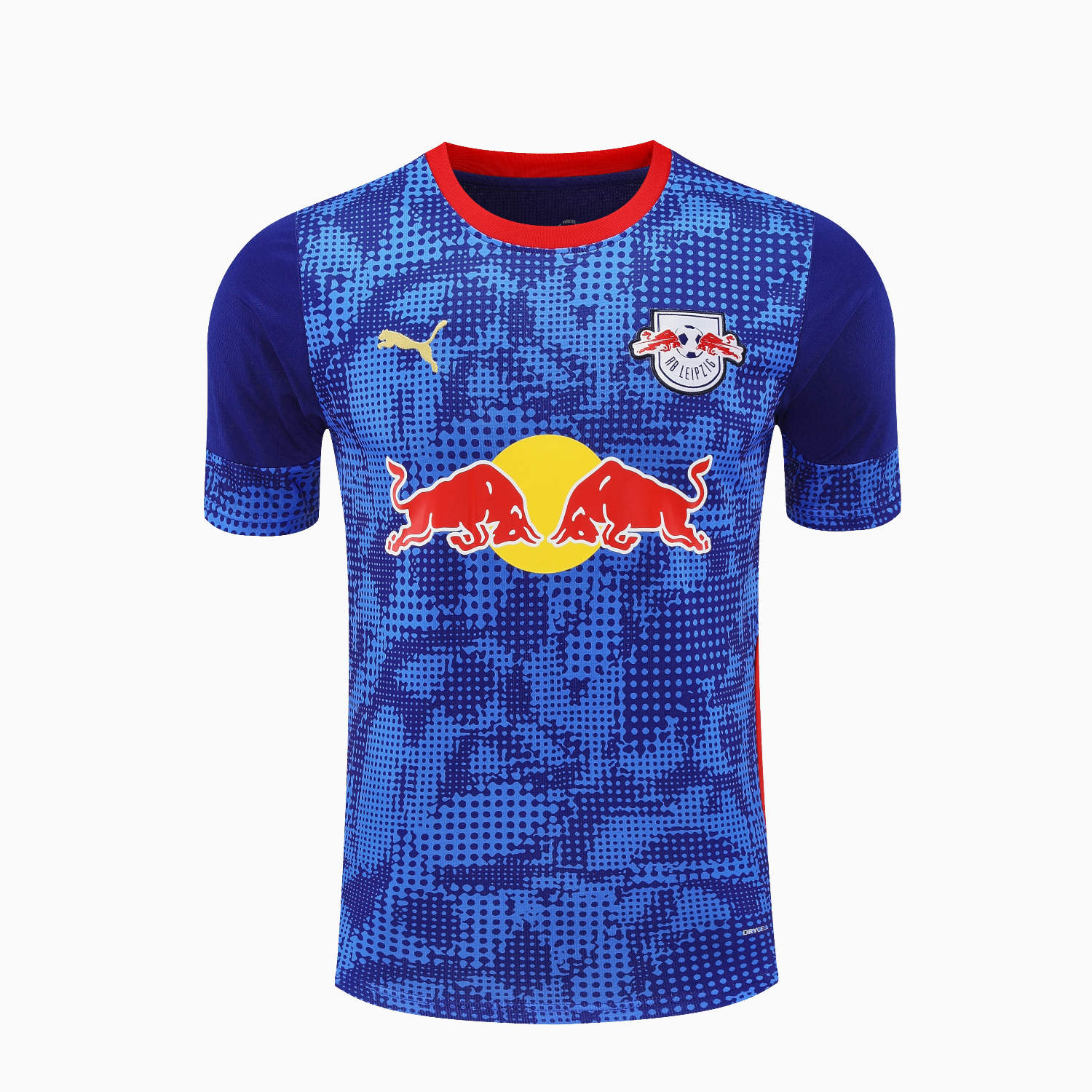 AlphaJersey-RB Leipzig 25-26 Short-Sleeve Training Set - Blue Top & Blue Shorts