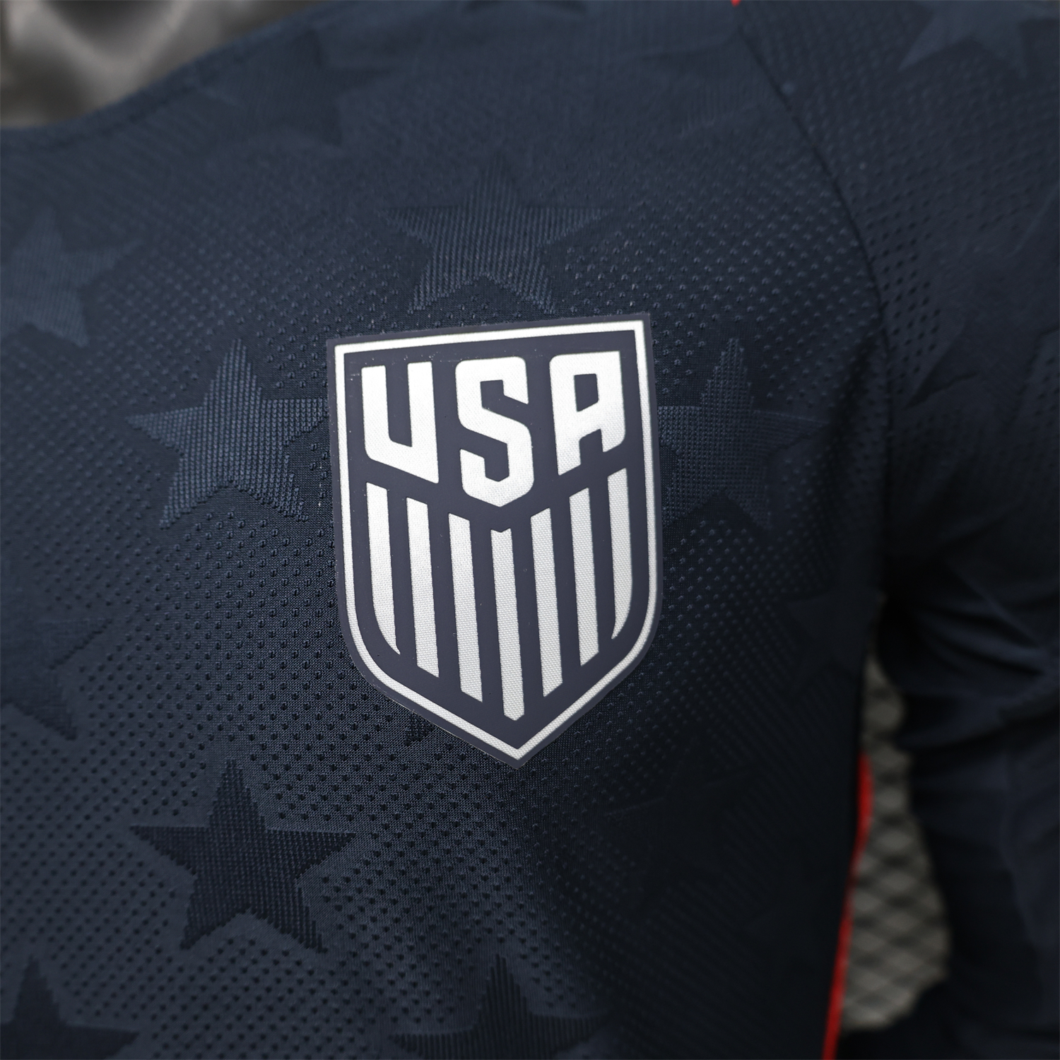 AlphaJersey-United States USA 2026 Away Long Sleeves Jersey - Player Version