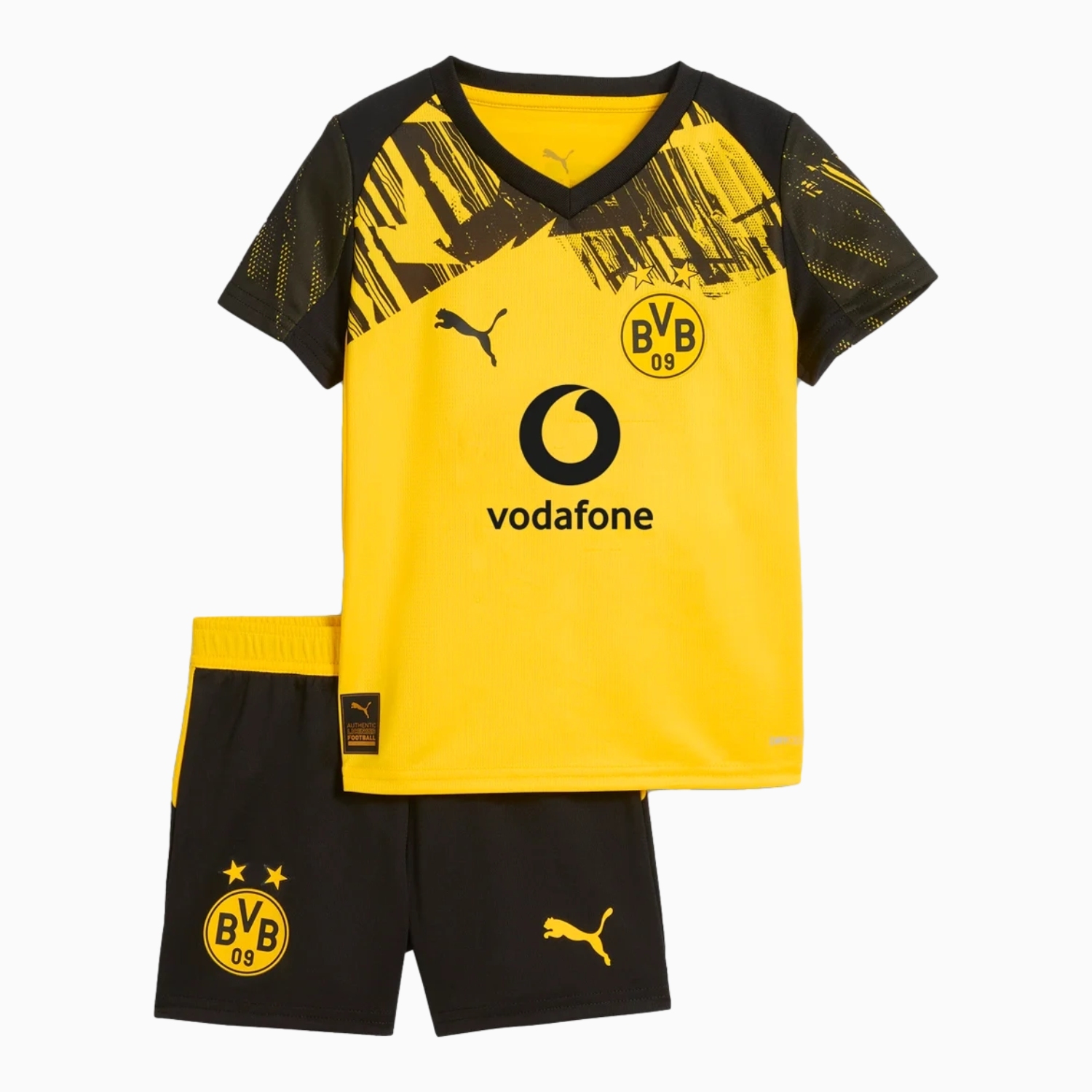 AJ-AlphaJersey-Dortmund 25-26 Home Kids Kit