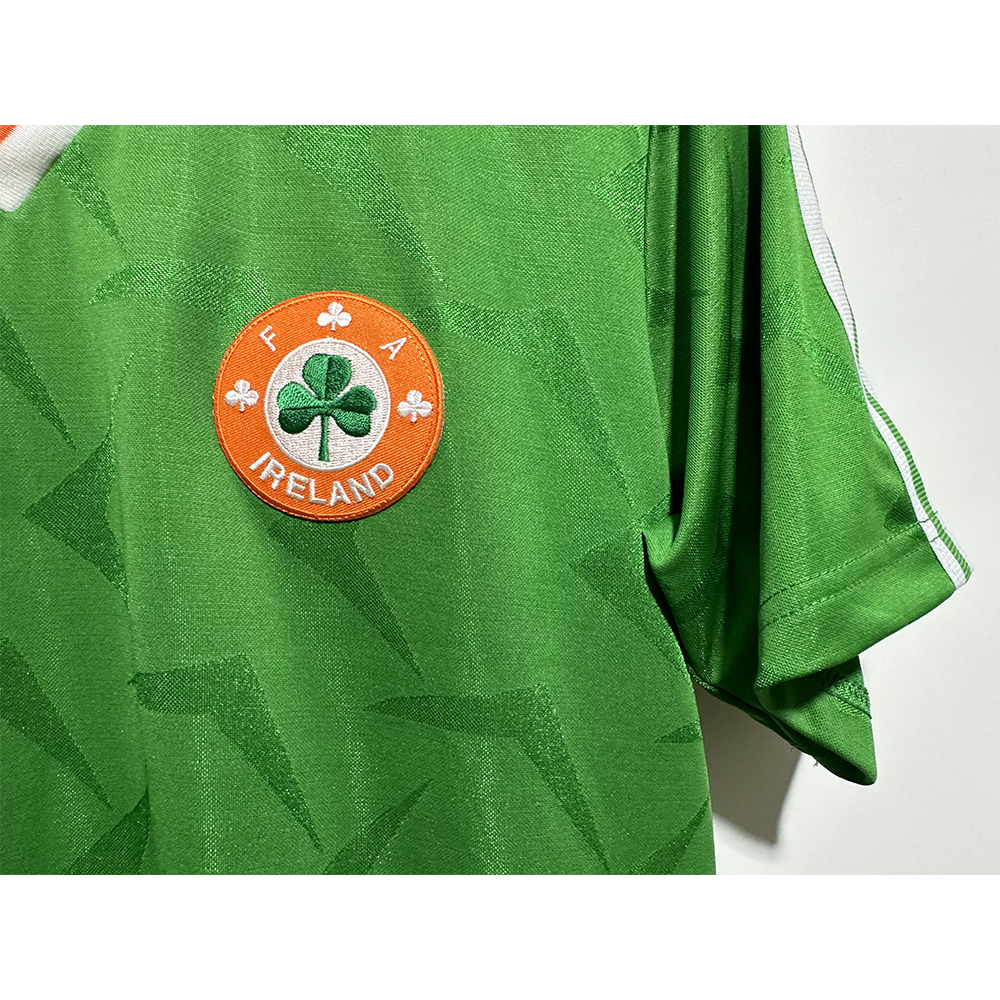 AlphaJersey-Retro Ireland 1990 Home Unsponsored Jersey