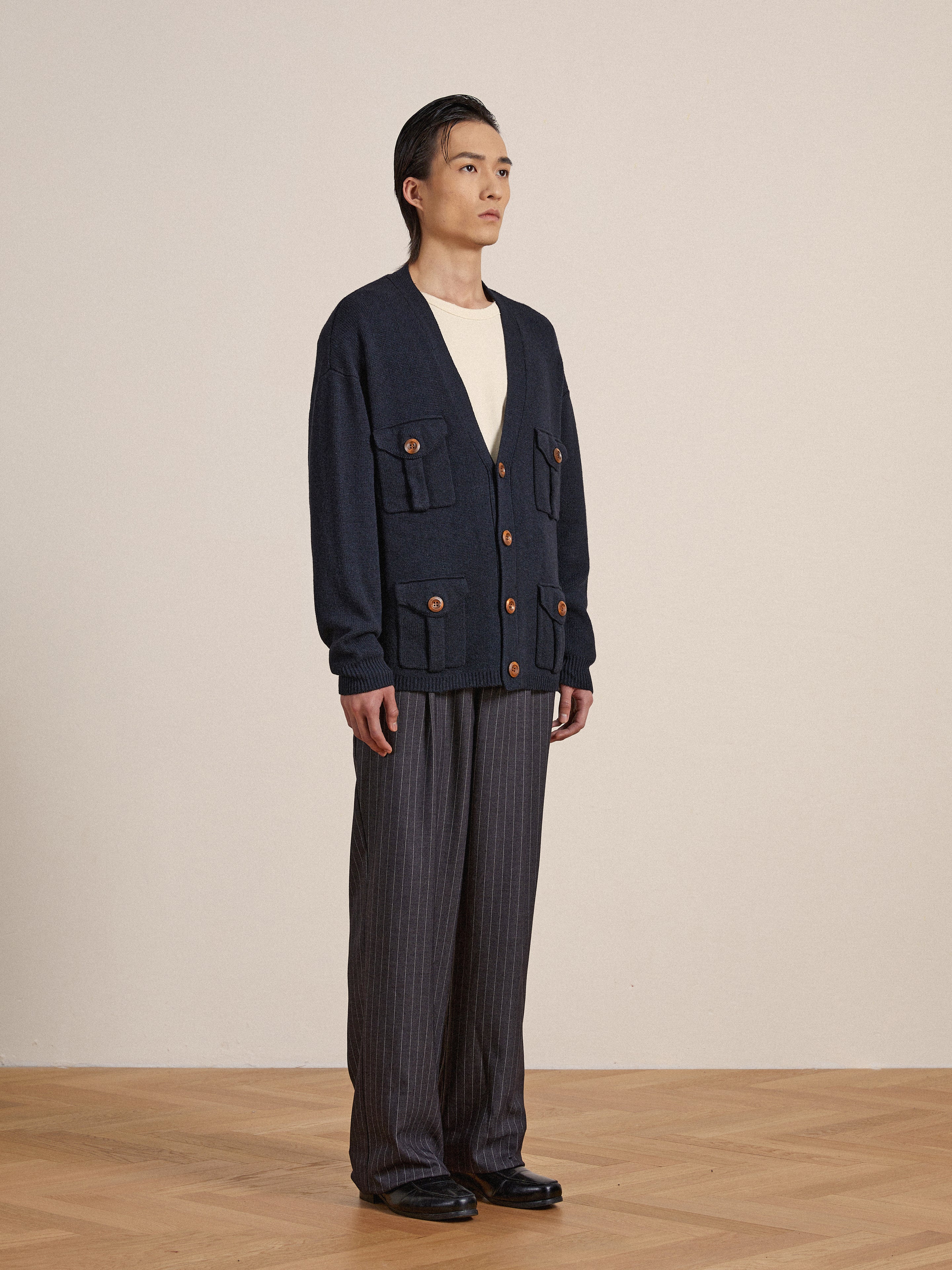 Lighthouse Multi Pocket Cardigan | Modern Menswear by yycbvcnbmmnbm