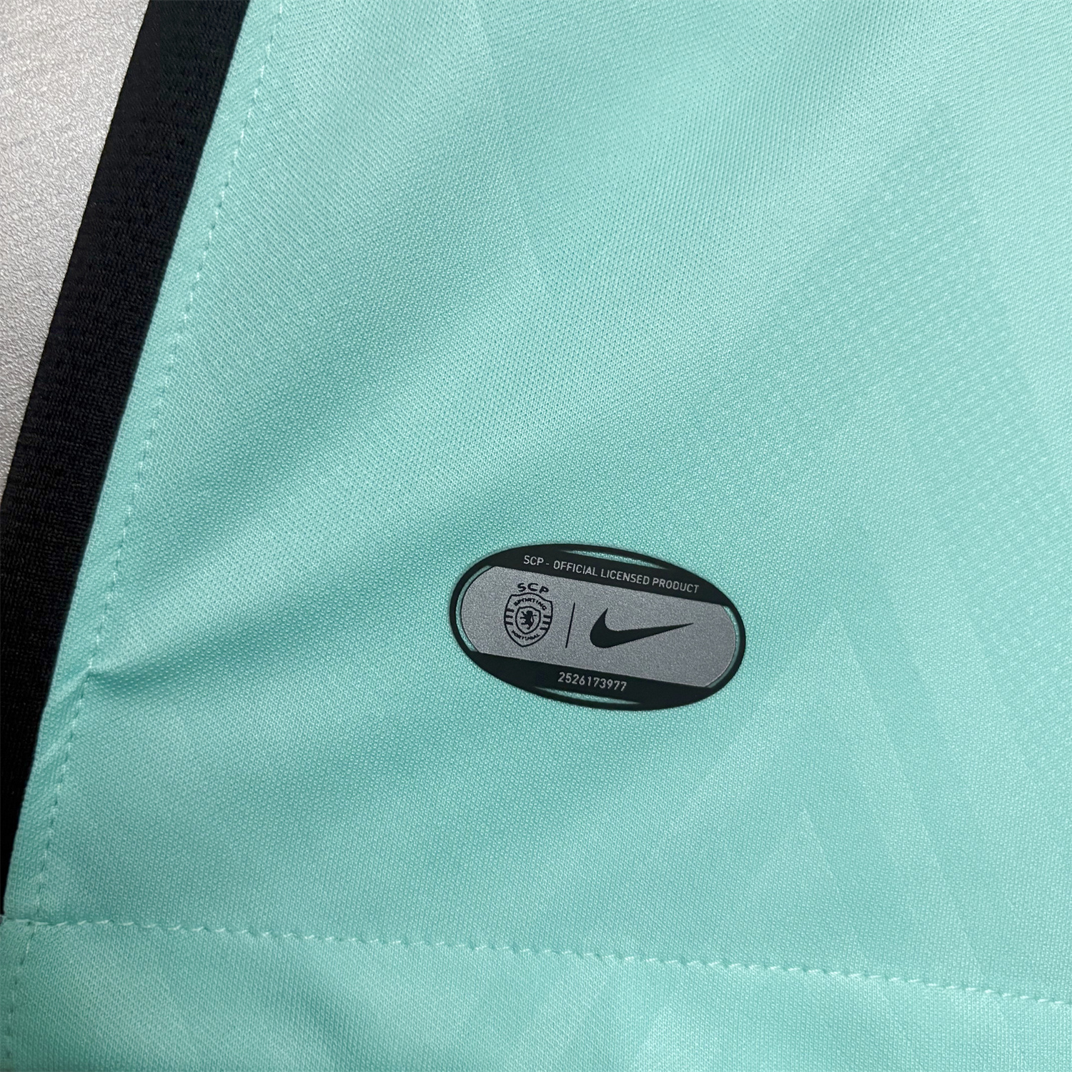 AlphaJersey-Sporting CP 25-26 Third Cyan Jersey - Fans Version