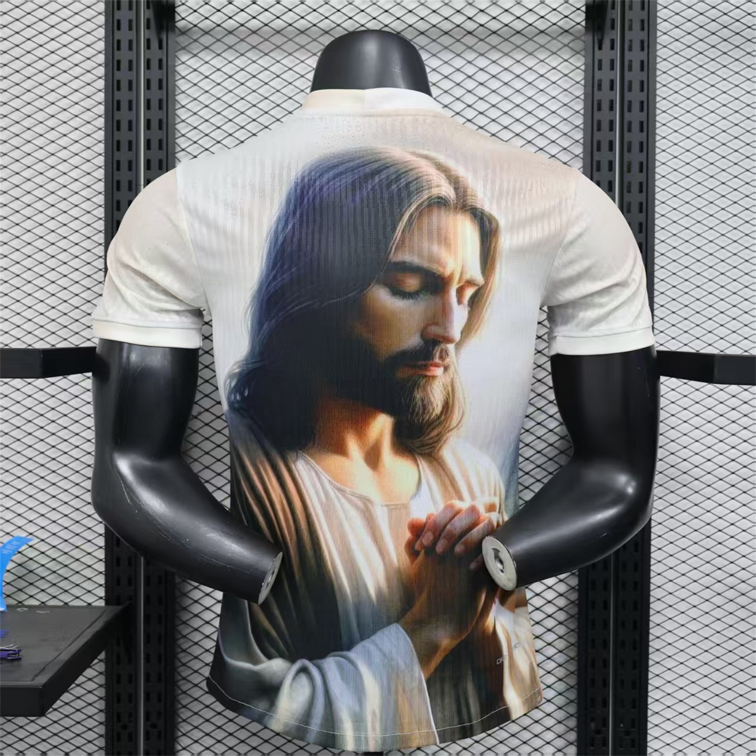 AlphaJersey-Brazil 25-26 Jesus Praying Special White Jersey - Player Version