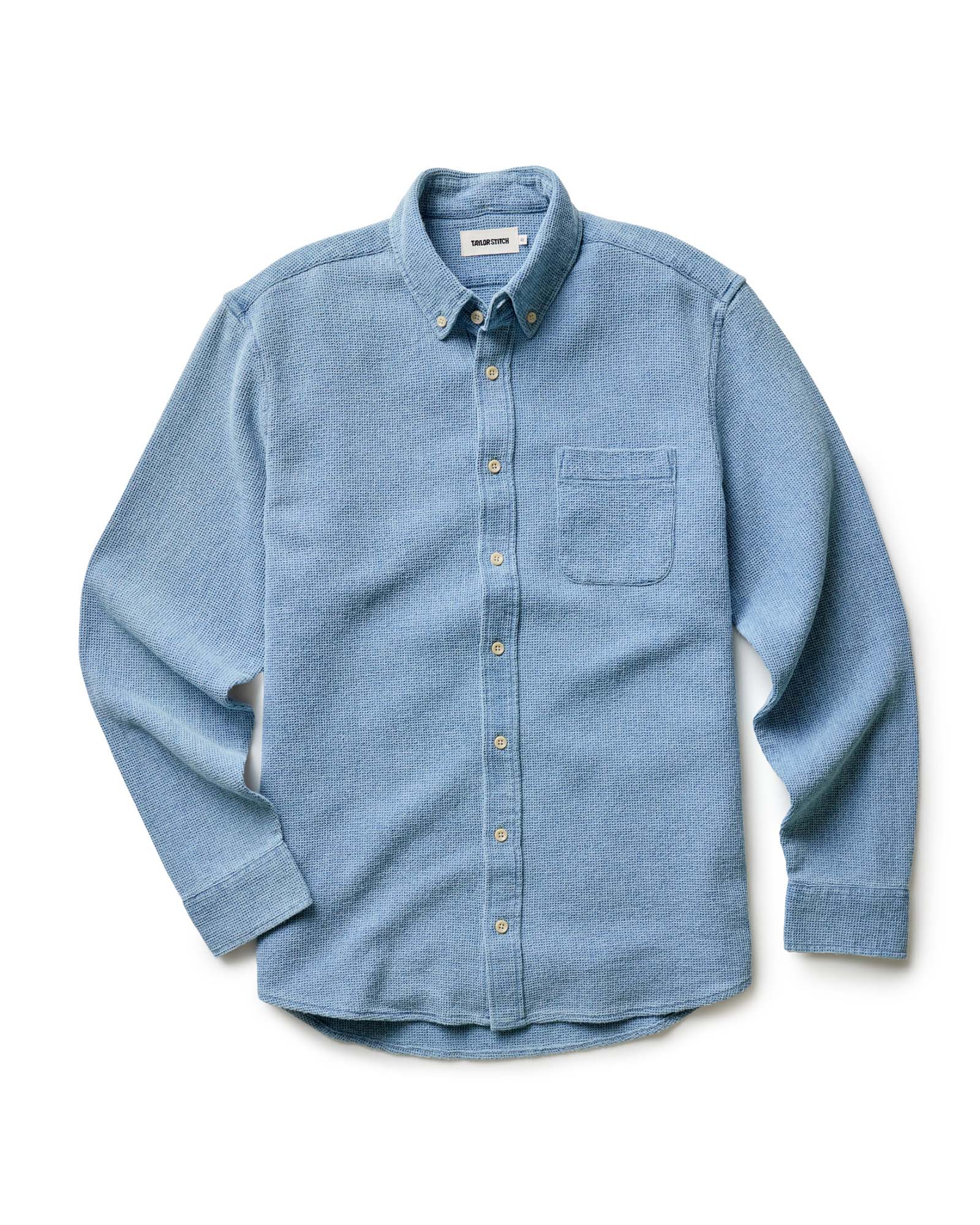 The Jack in Washed Indigo Waffle | Modern Menswear by yycbvcnbmmnbm