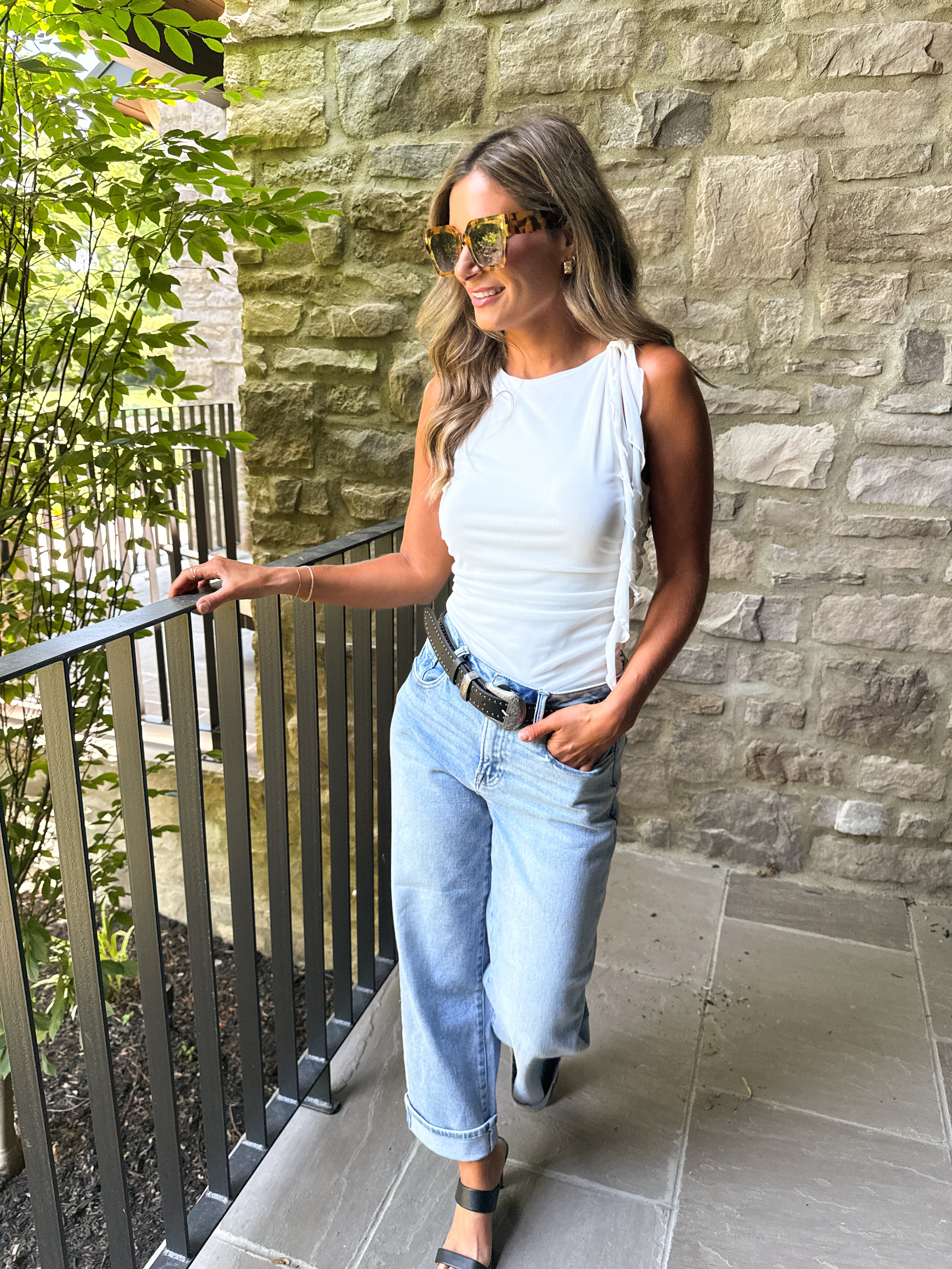 Ivory Mesh Ruched Top | Elegant Women's Fashion by coolavocek