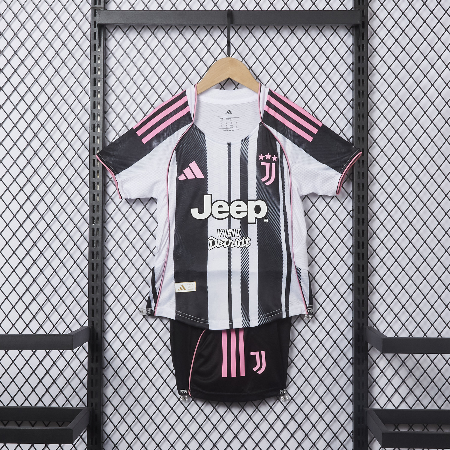 AlphaJersey-Juventus 25-26 Home Kids Kit - Player Version