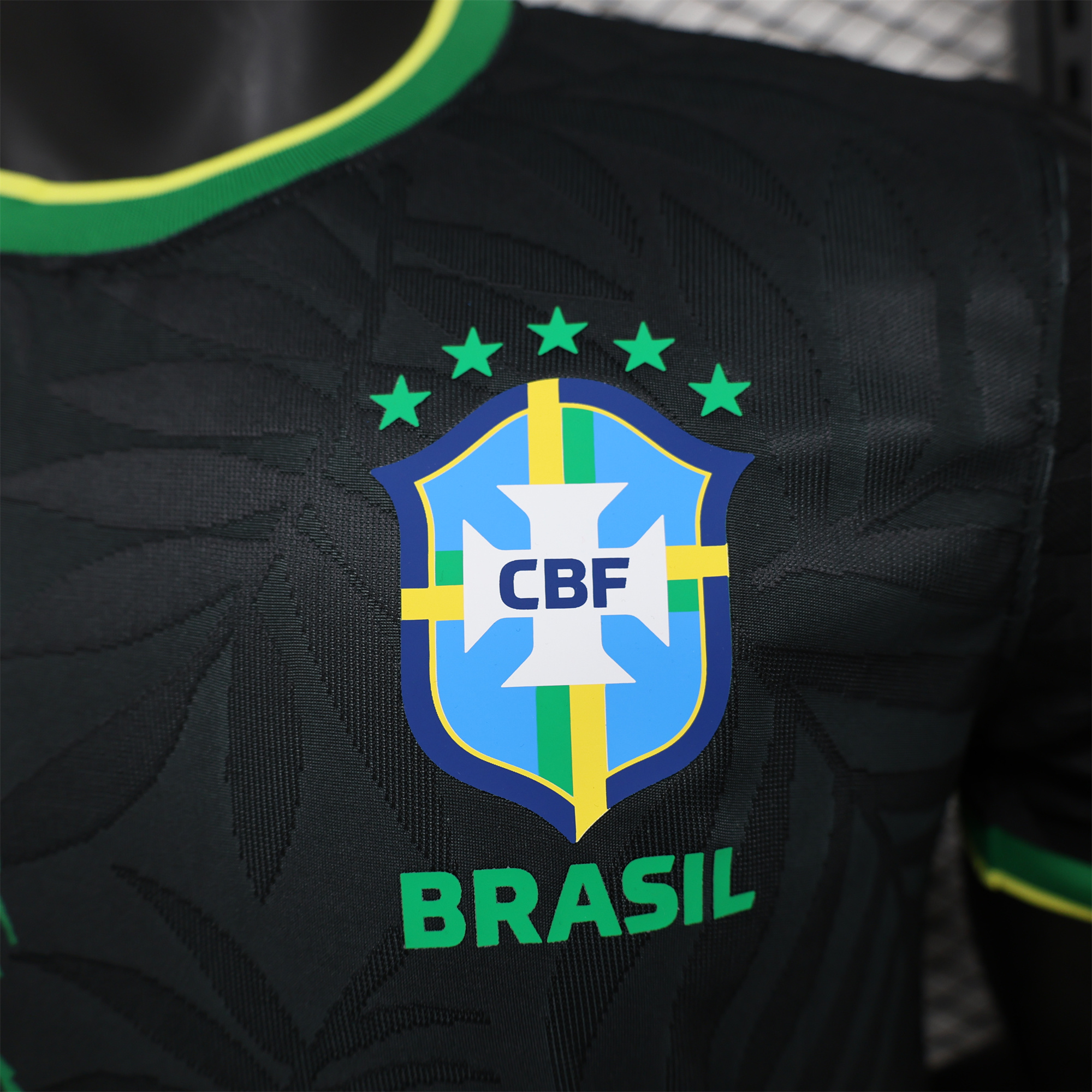 AlphaJersey-Brazil 2024 Black Dove Special Edition Jersey - Player Version