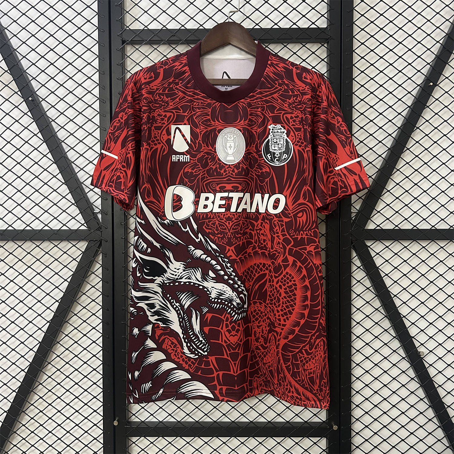 AlphaJersey-Porto 25-26 Red Dragon Special Edition Jersey Jersey - Fans Version