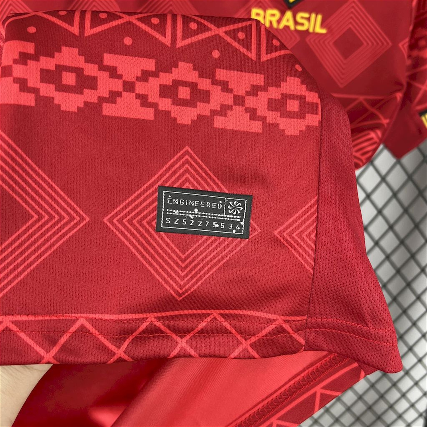 AlphaJersey-Brazil 25-26 Jordan Red Special Edition Jersey - Fans Version