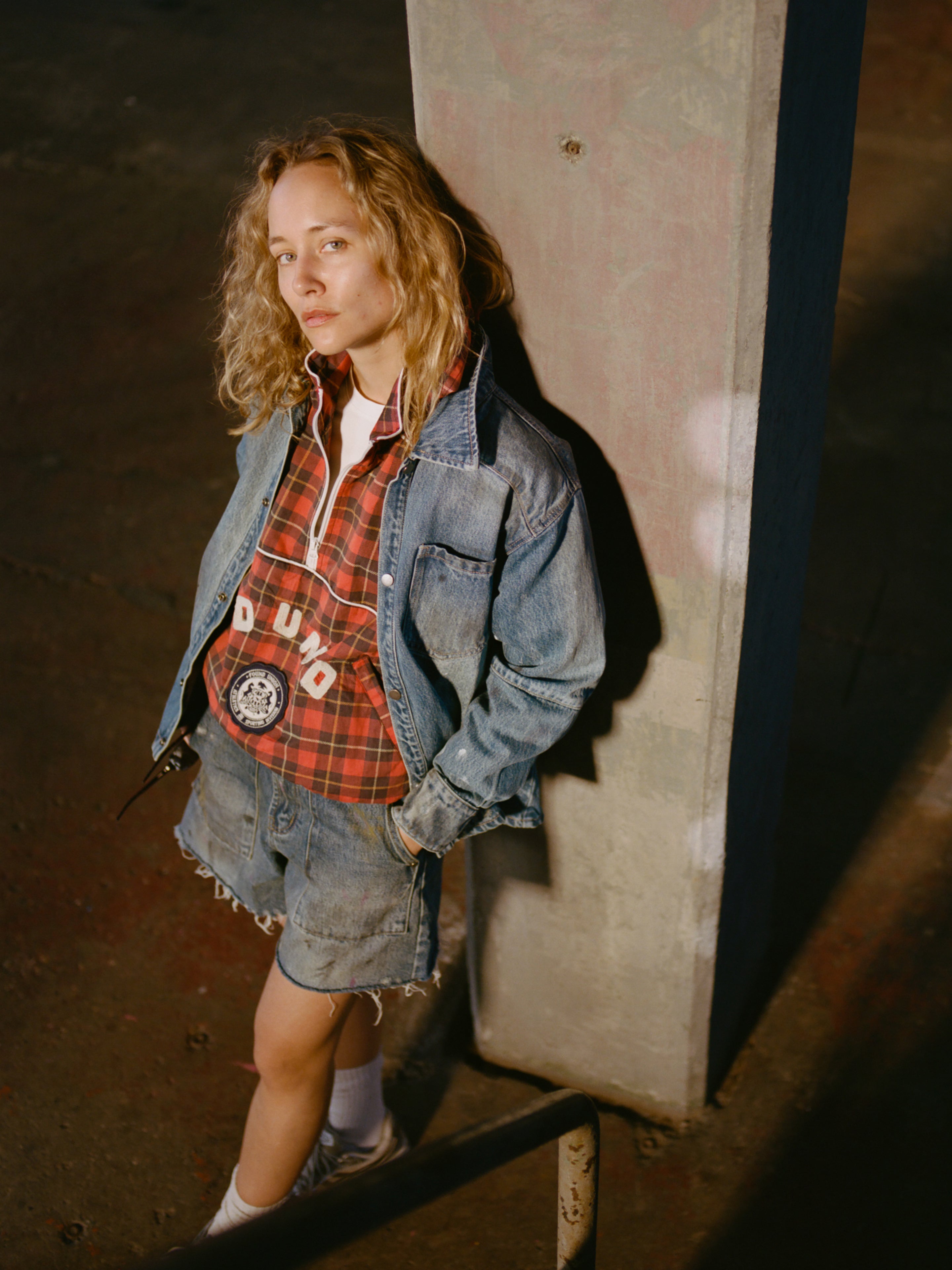 Red Plaid Track Jacket | Modern Menswear by yycbvcnbmmnbm