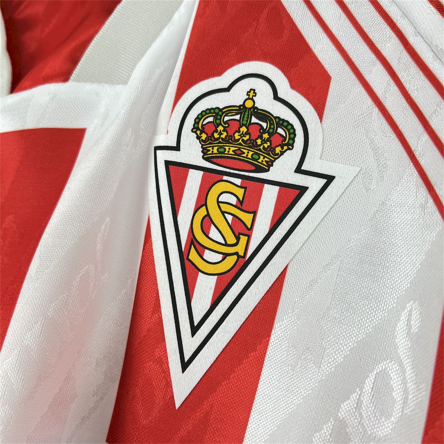 AlphaJersey-Retro Sporting de Gijon 1994-95 Home Jersey