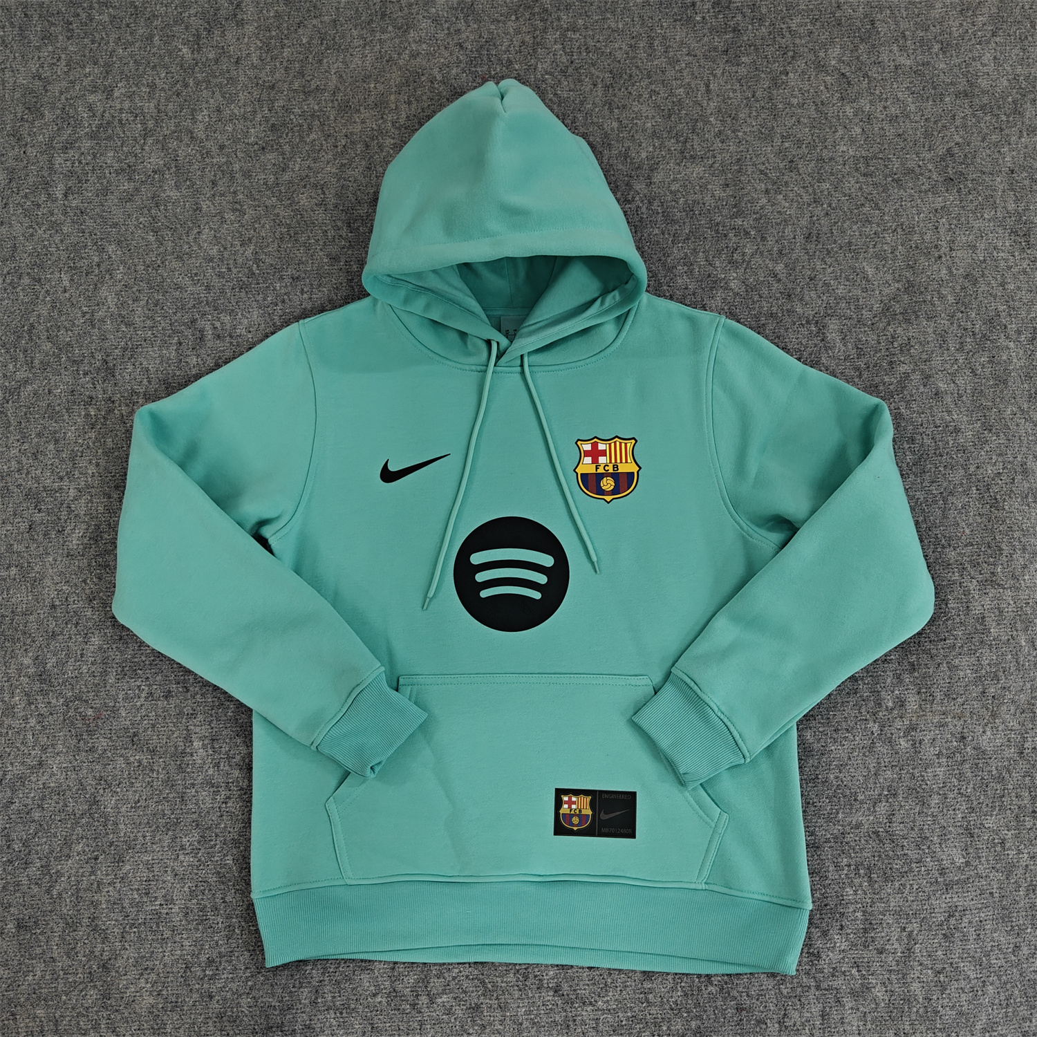 AlphaJersey-Barcelona 25-26 Big Logo Unisex Pullover Hoodie