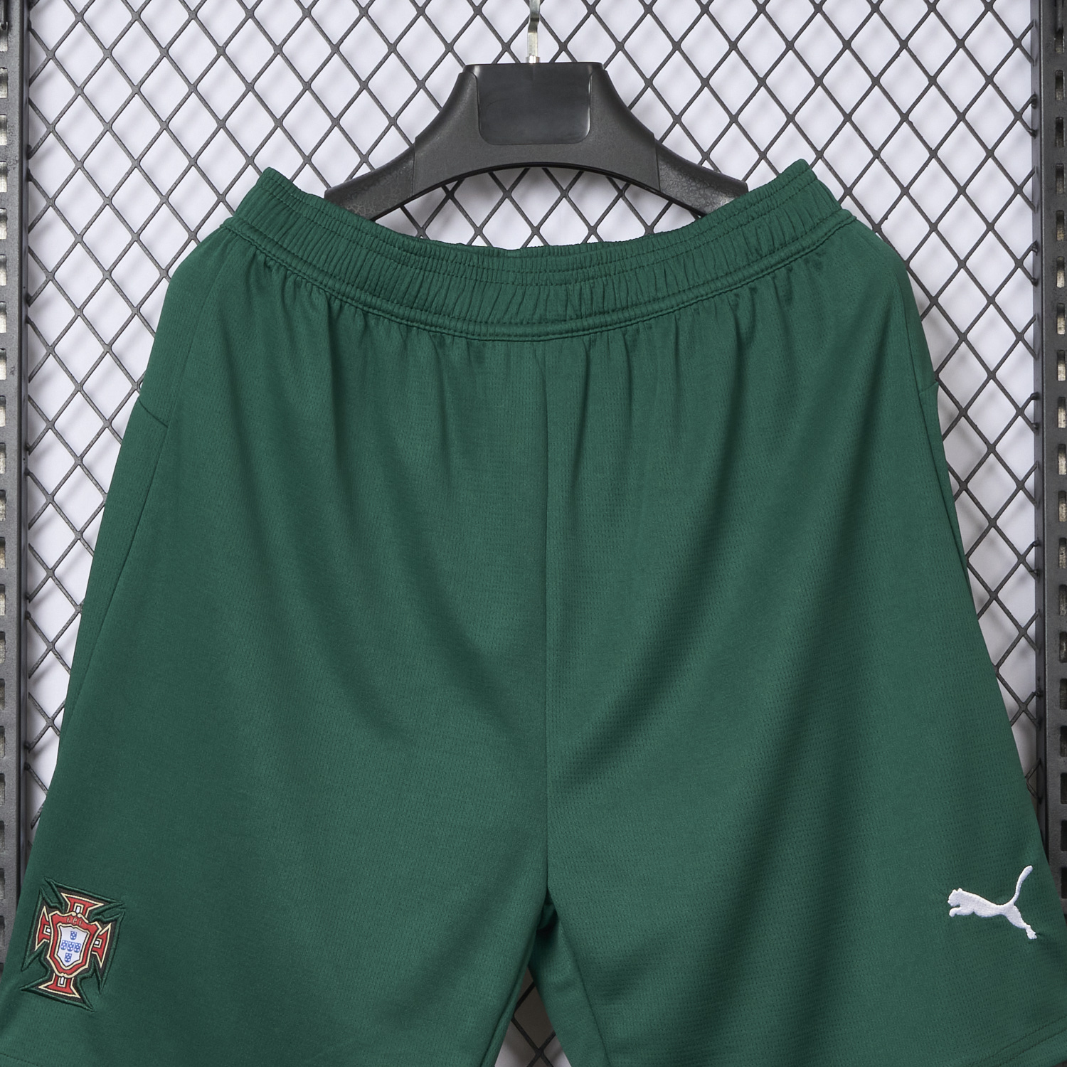 AlphaJersey-Portugal 25-26 Home Green Shorts - Fans Version