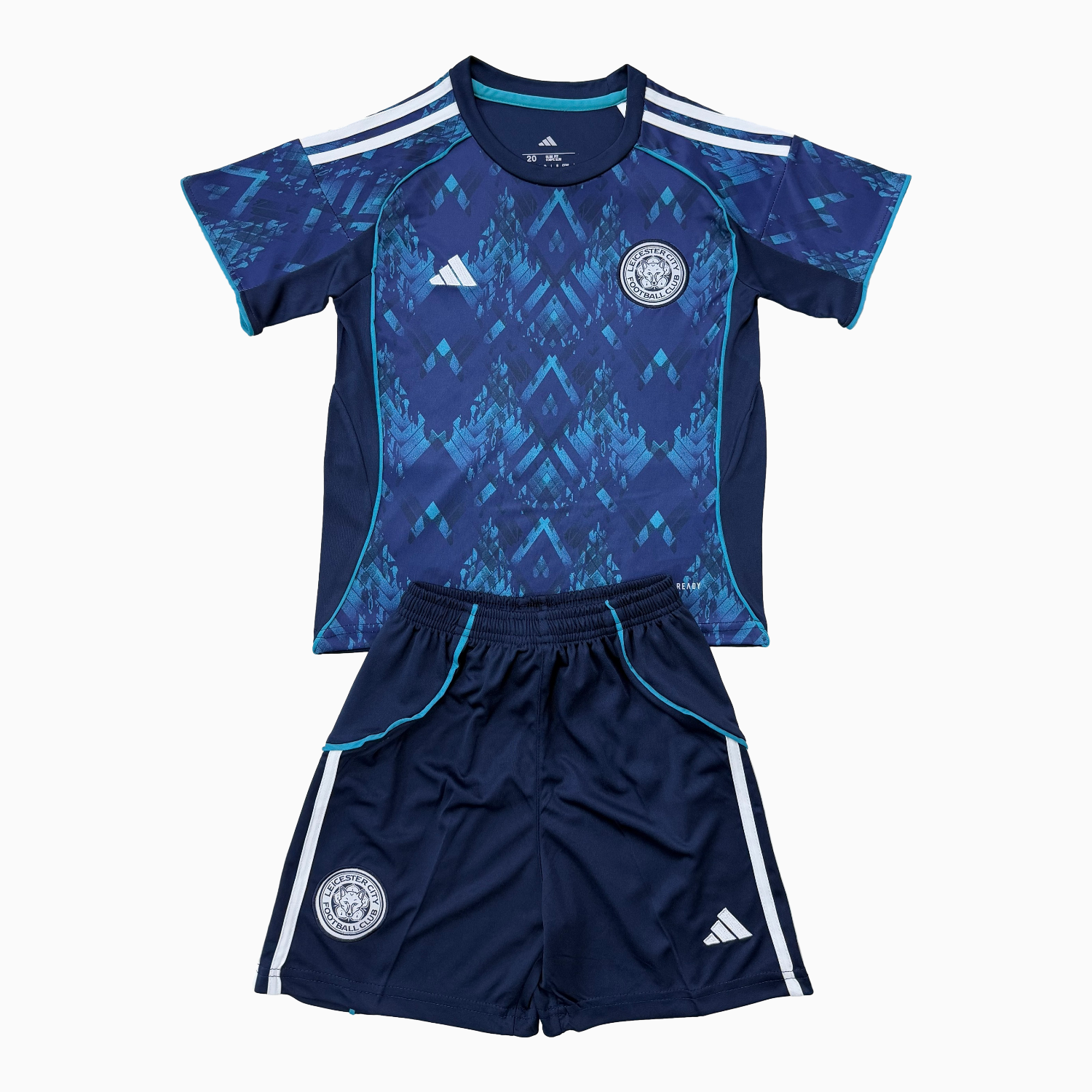 AlphaJersey-Leicester City 25-26 Away Kids Kit