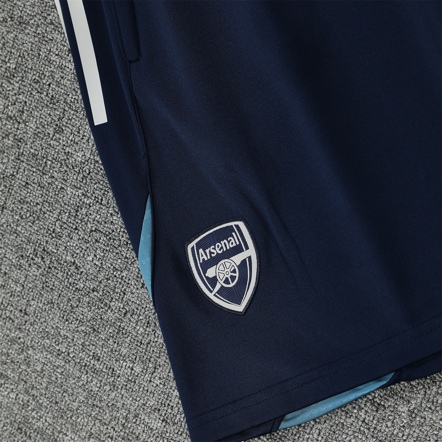 AlphaJersey-Arsenal 25-26 Short-Sleeve Training Set - Deep Blue Top & Shorts