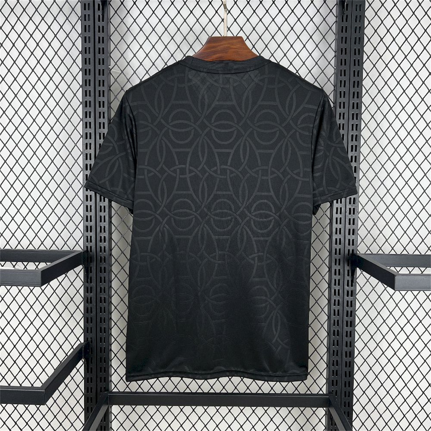 AlphaJersey-Paris Saint-Germain PSG 25-26 Black JD Training Jersey - Fans Version