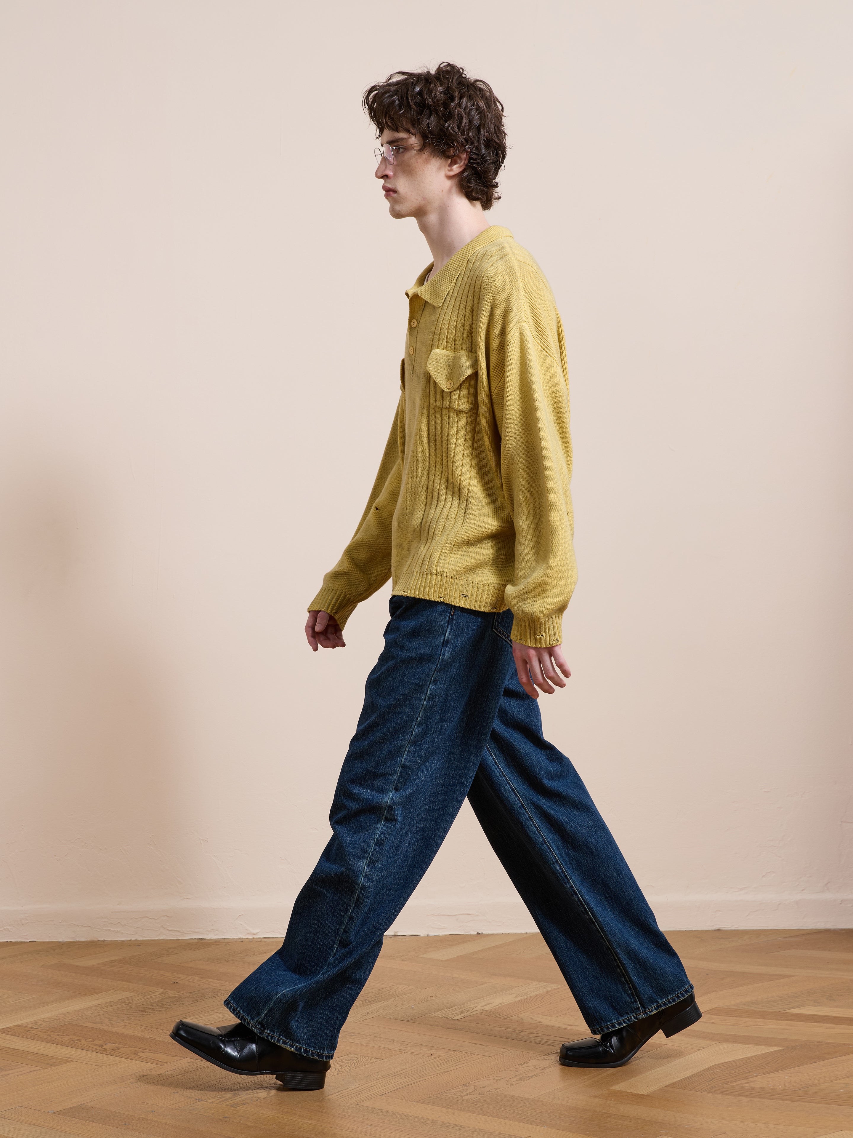 Distressed Pullover Knit | Modern Menswear by yycbvcnbmmnbm