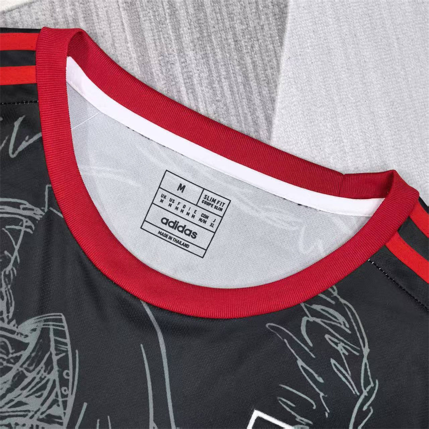 AlphaJersey-Japan 25-26 Uchiha Itachi Amaterasu Special Jersey - Fans Version