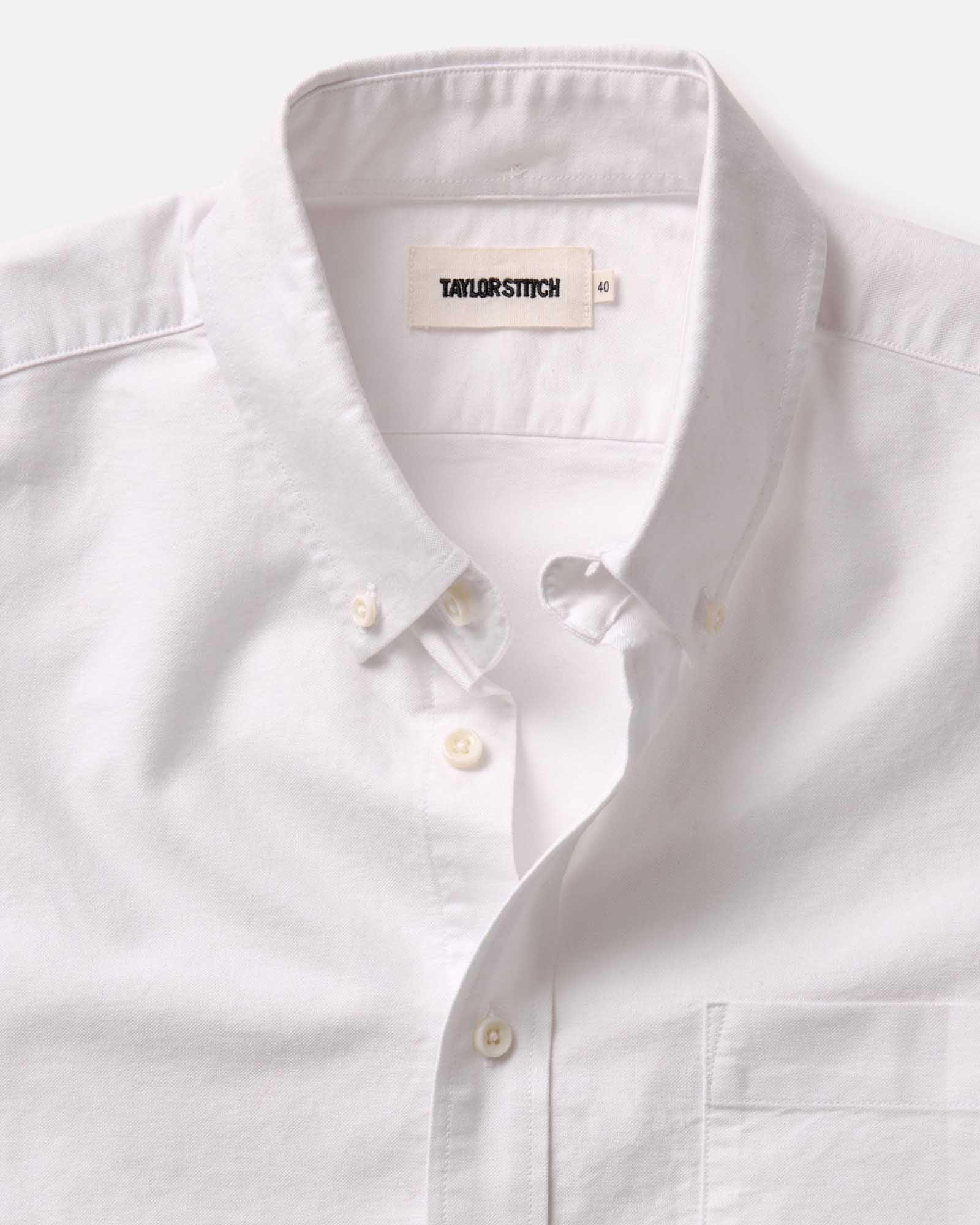 The Jack in White Everyday Oxford | Modern Menswear by yycbvcnbmmnbm