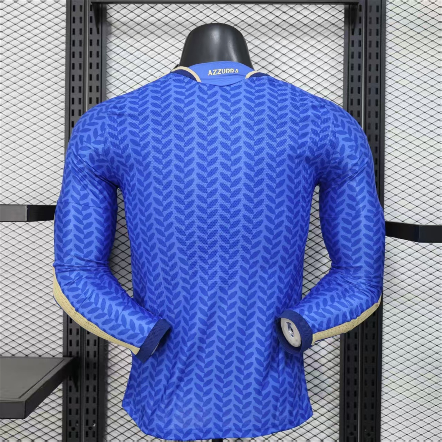 AlphaJersey-Italy 2026 Home Long Sleeves Jersey - Player Version