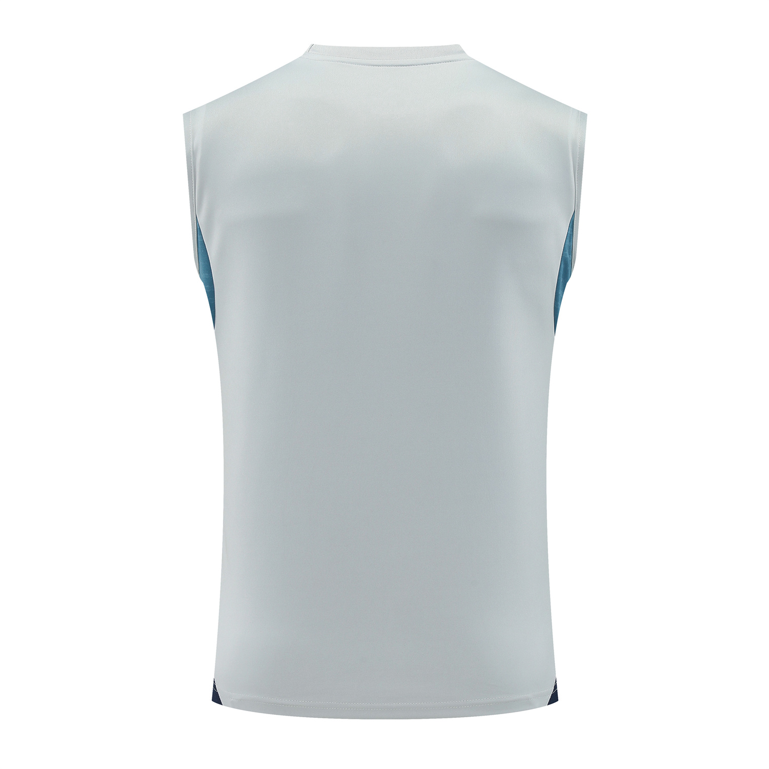 AlphaJersey-Arsenal 25-26 Vest Training Set - Grey Top & Deep Blue Shorts