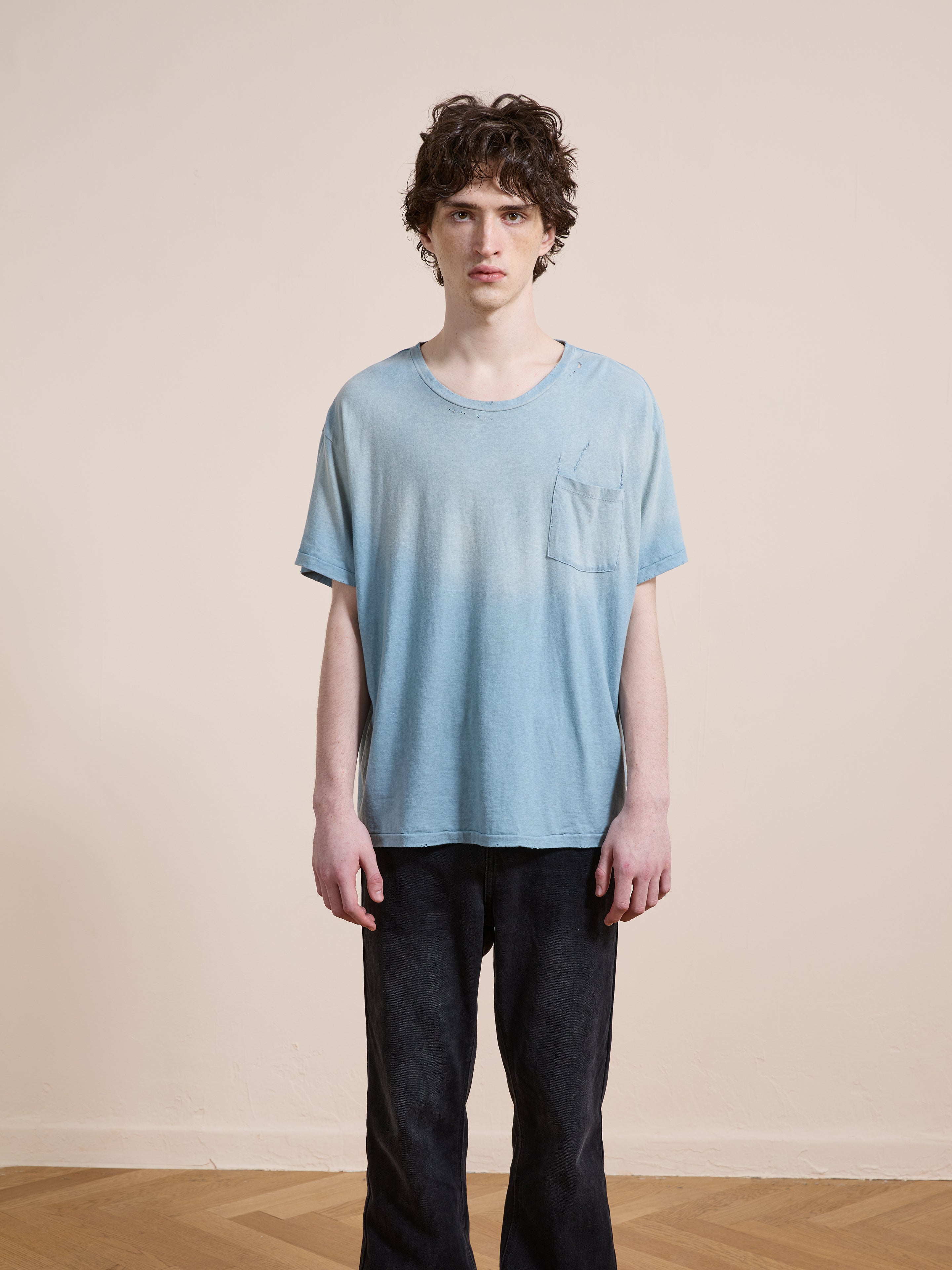 Weathered Pocket Tee | Modern Menswear by yycbvcnbmmnbm
