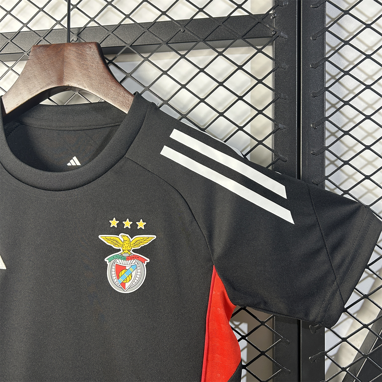 AlphaJersey-Benfica 25-26 Black Training Kids Kit