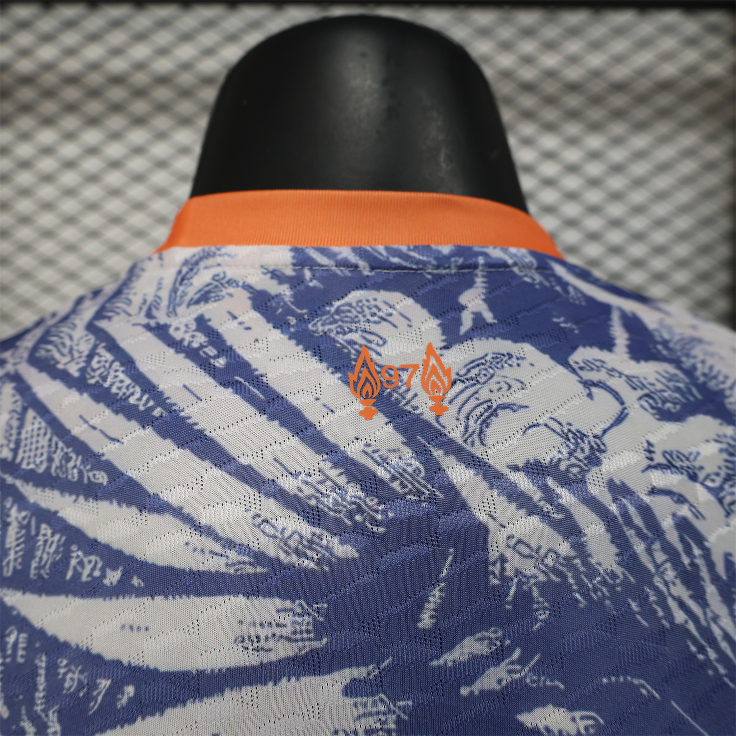 AlphaJersey-Liver.pool 25-26 Orange and Blue Liver.pool Bird Special Edition Jersey - Player Version