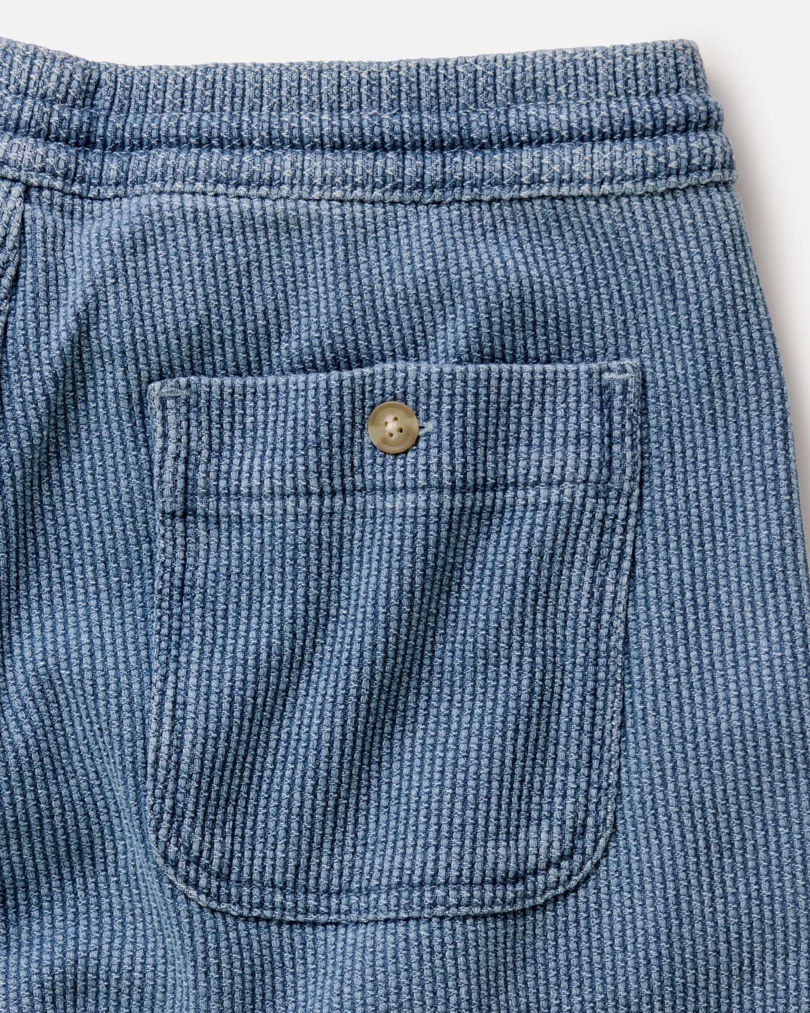 The Apres Pant in Washed Indigo Sashiko | Modern Menswear by yycbvcnbmmnbm