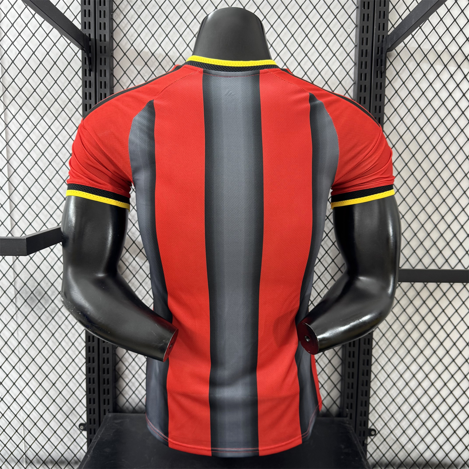 AlphaJersey-Belgium 2026 Red And Black Special Jersey - Player Version