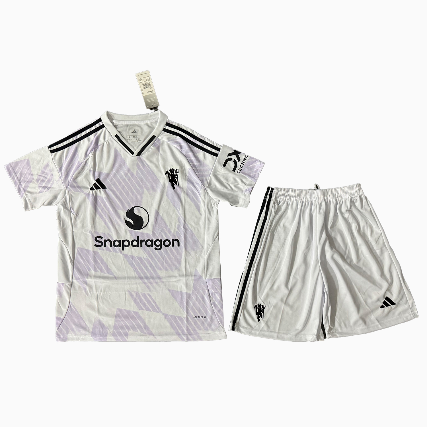AlphaJersey-Manchester United 25-26 Away Men's Adult Jersey Set - Fans Version