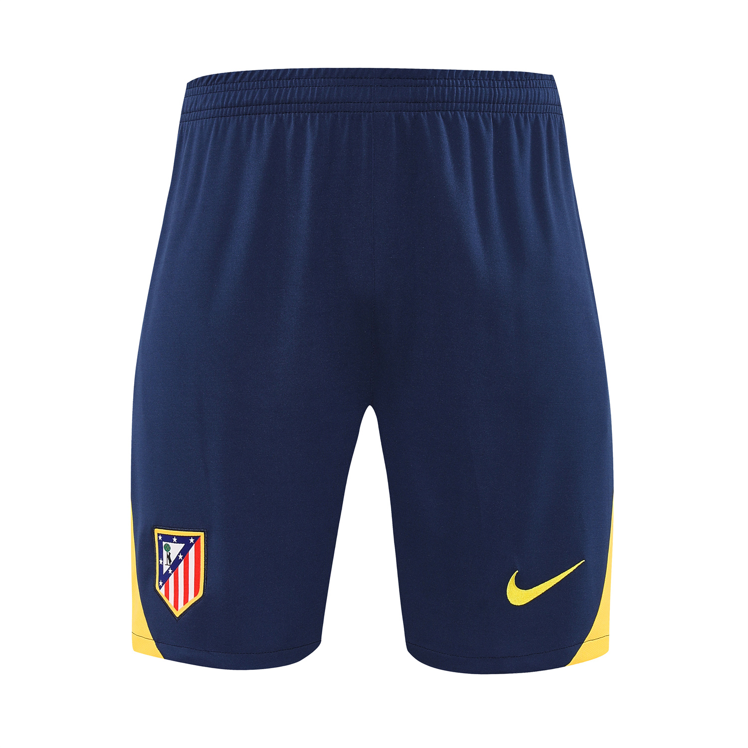 AlphaJersey-Atletico Madrid Short-Sleeve Training Set - Red White Top & Blue Shorts