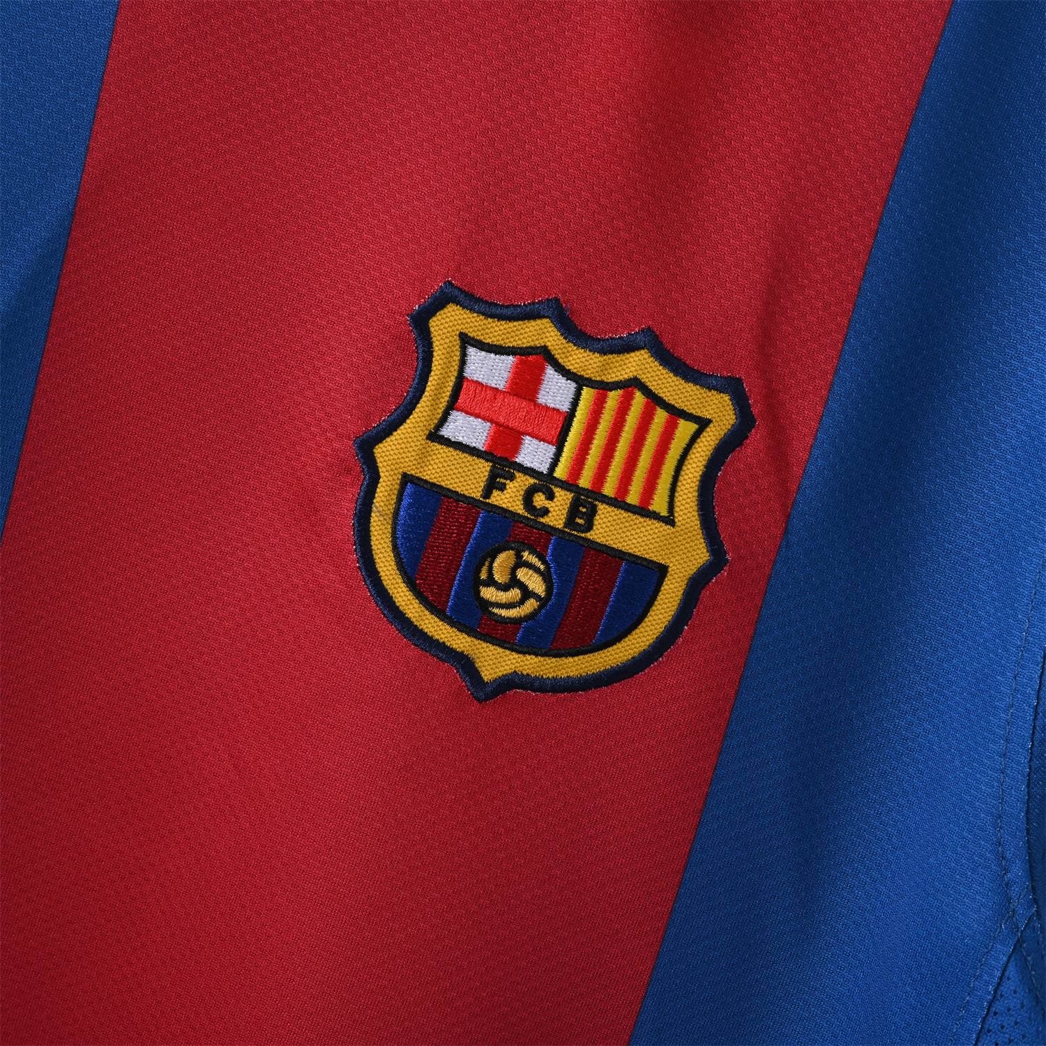 AlphaJersey-Retro Barcelona 06-07 Home Unsponsored Jersey