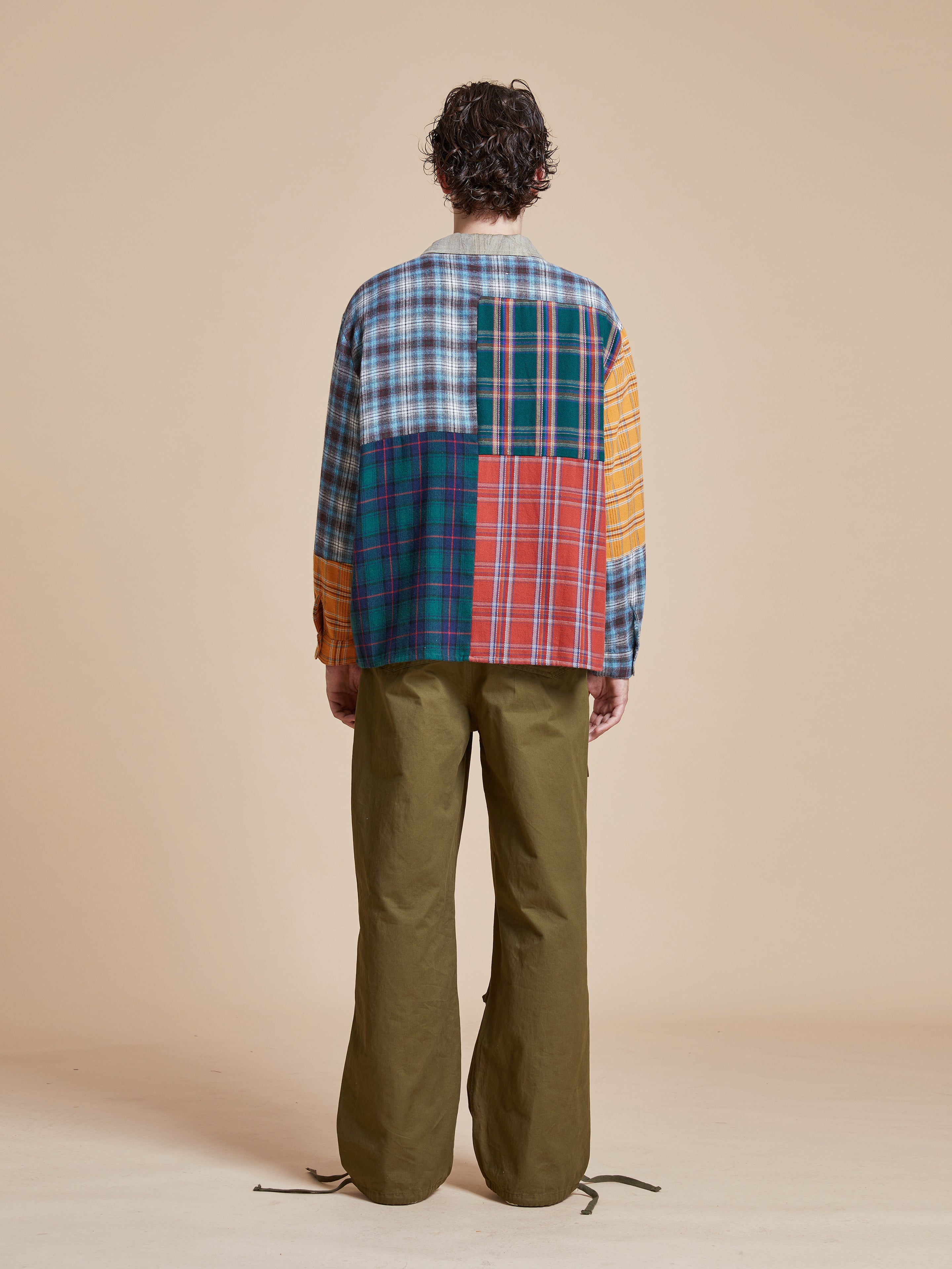 Multi Plaid Tartan Shirt | Modern Menswear by yycbvcnbmmnbm