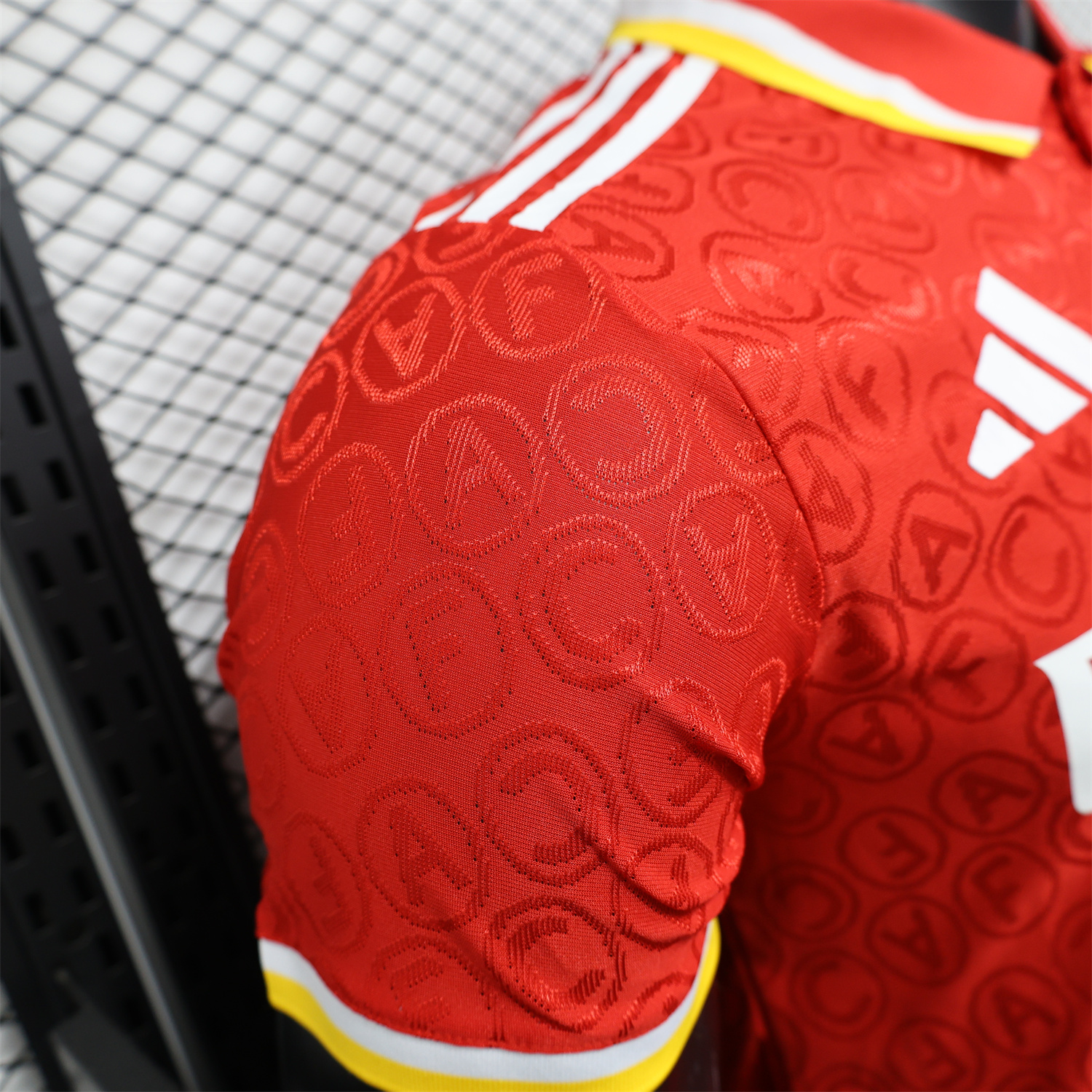 AlphaJersey-Arsenal 25-26 Red POLO White Sponsored Secial Edition Jersey - Player Version