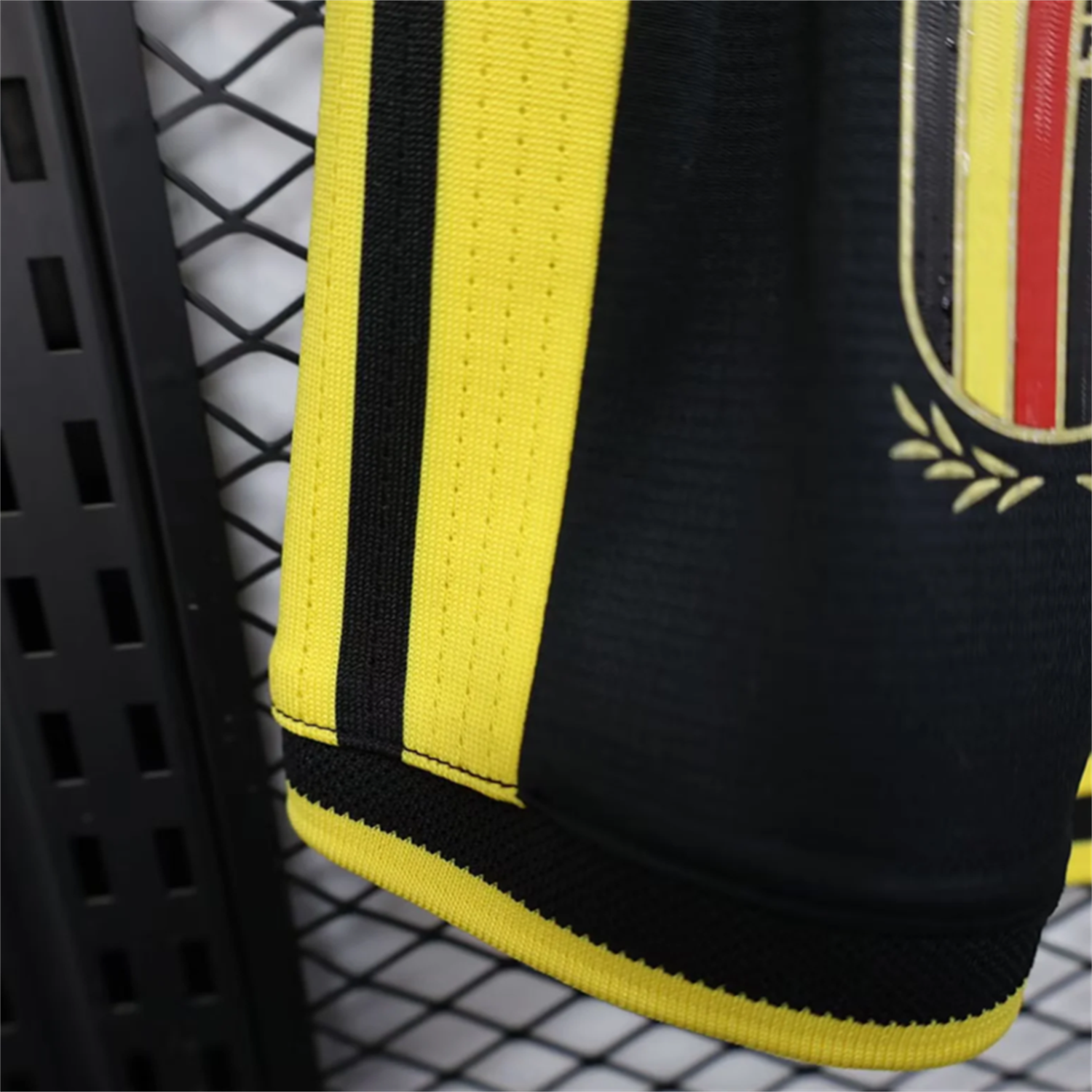 AlphaJersey-Belgium 2026 Black Shorts - Player Version