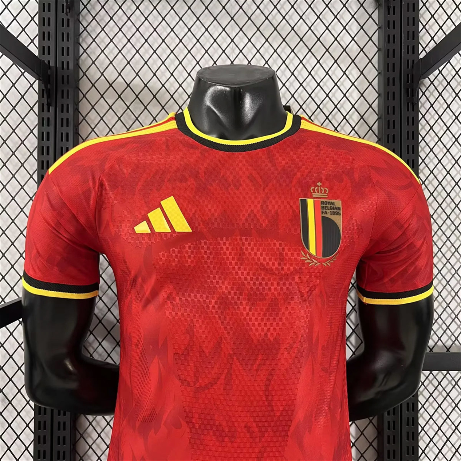 AlphaJersey-Belgium 2026 Home Jersey - Player Version