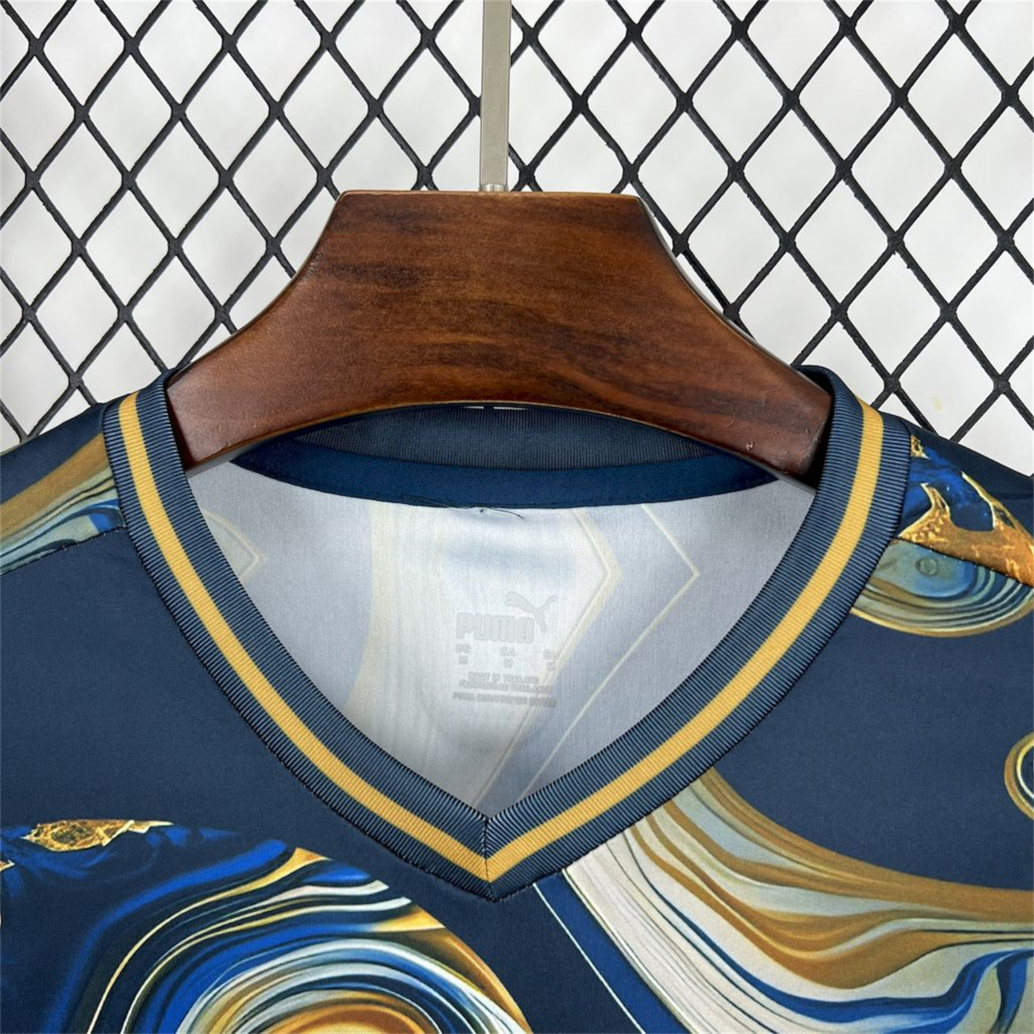 AlphaJersey-Manchester City 25-26 Blue Golden Fan-designed Special Edition Jersey - Fans Version