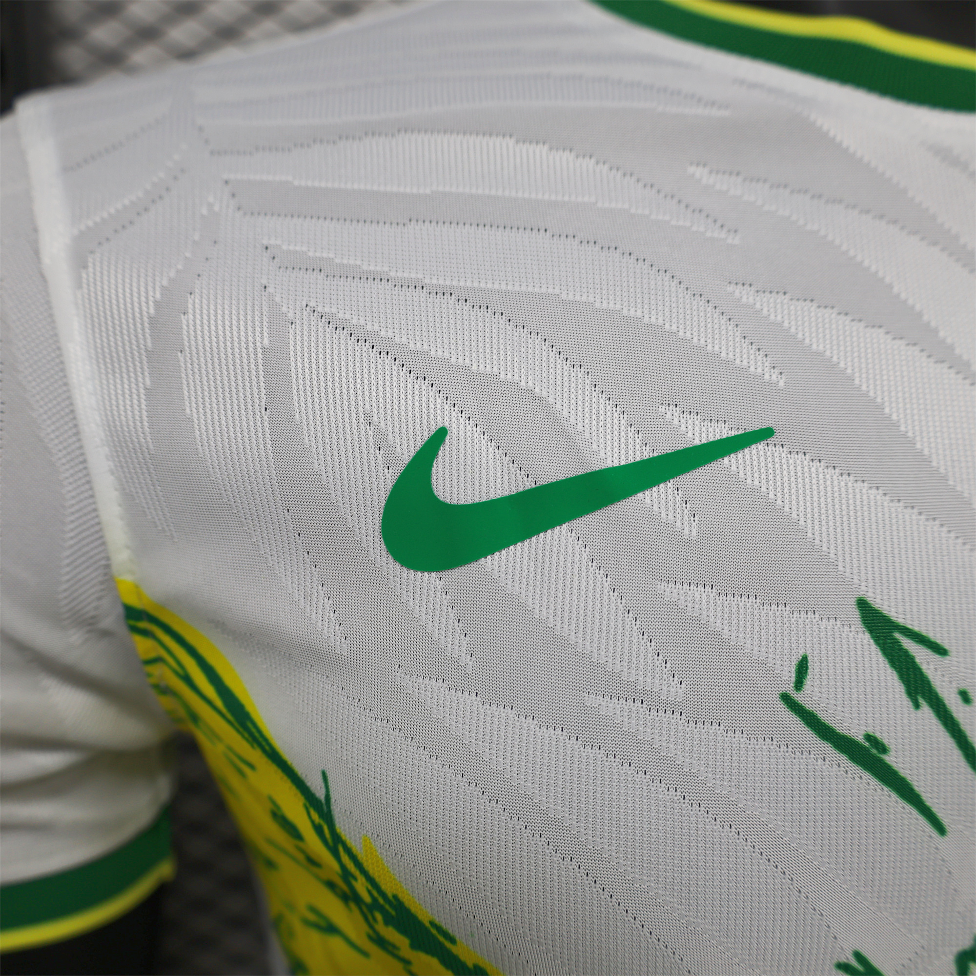 AlphaJersey-Brazil 2024 White Dove Special Edition Jersey - Player Version