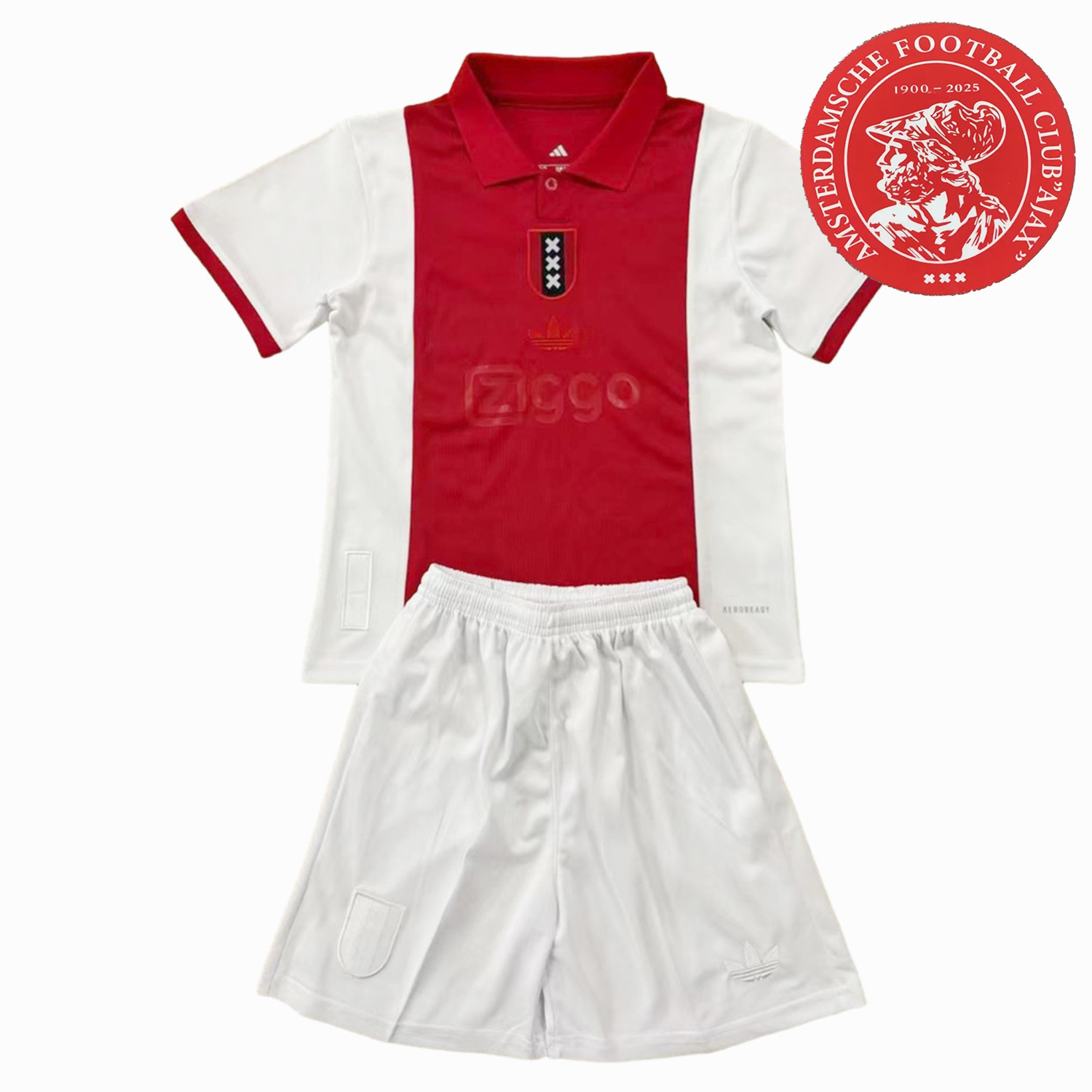 AlphaJersey-Ajax 2025 125-Year Anniversary Kids Kit
