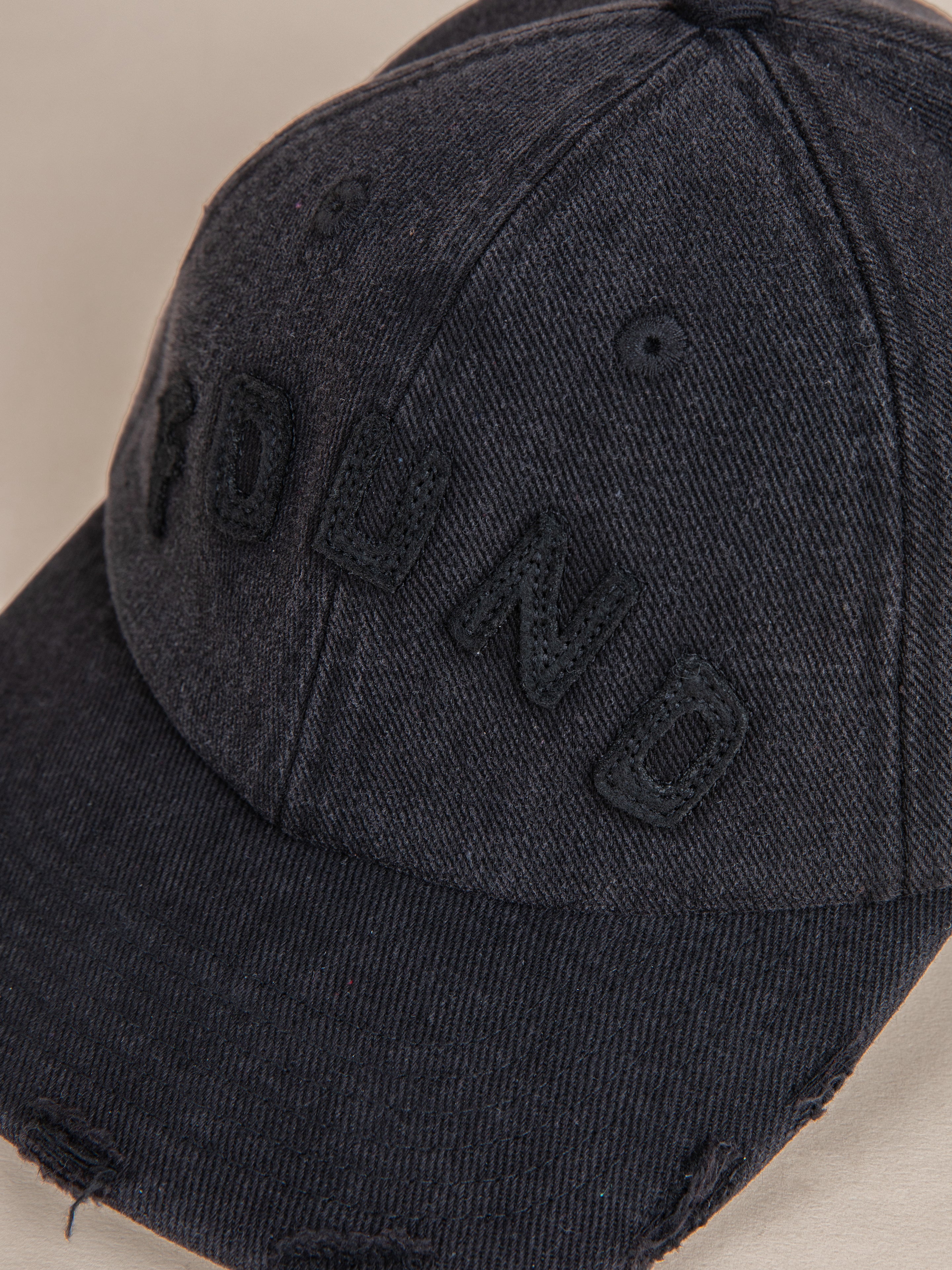 Black Felt Patch Cap | Modern Menswear by yycbvcnbmmnbm