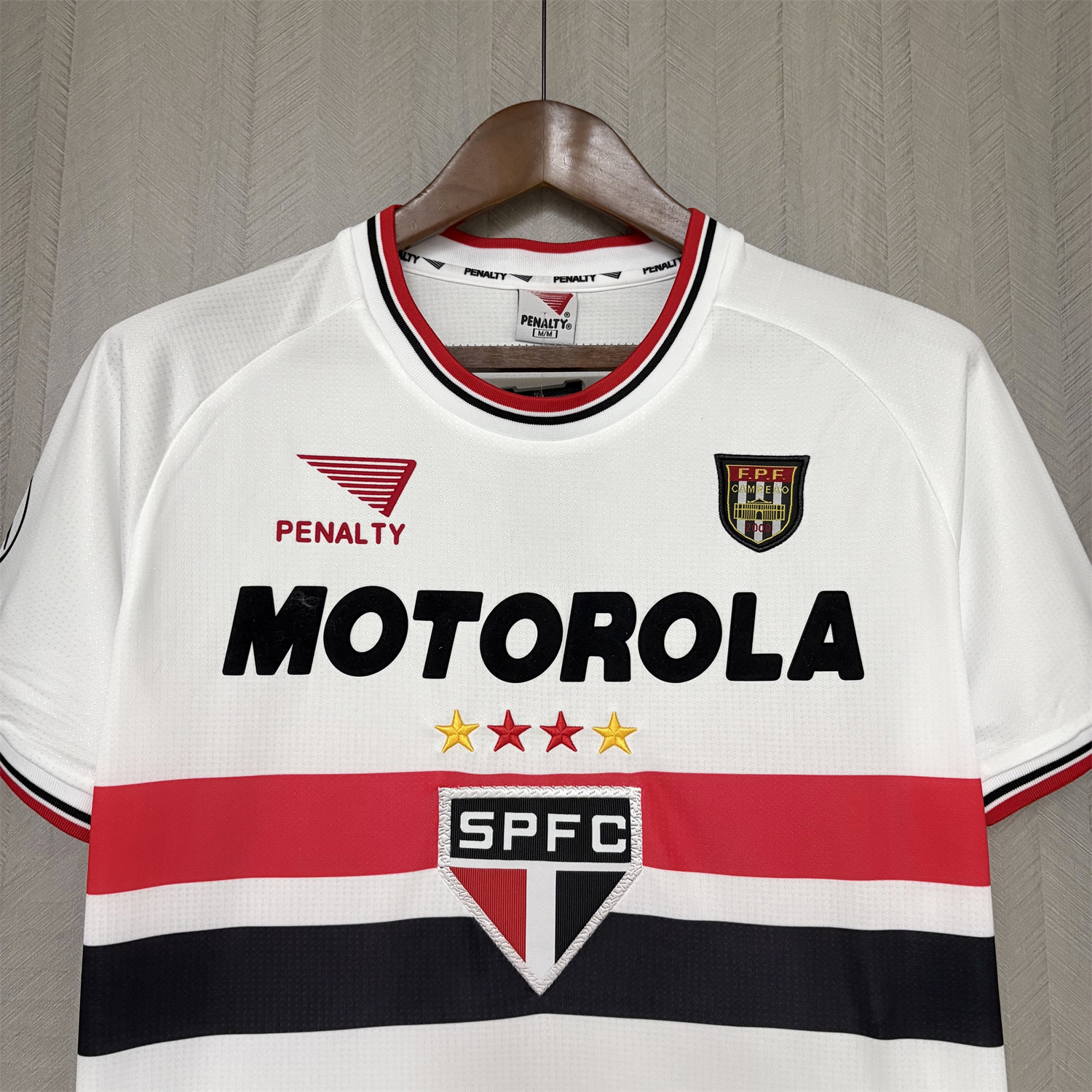 AlphaJersey-Retro Sao Paulo 2001 Home Jersey