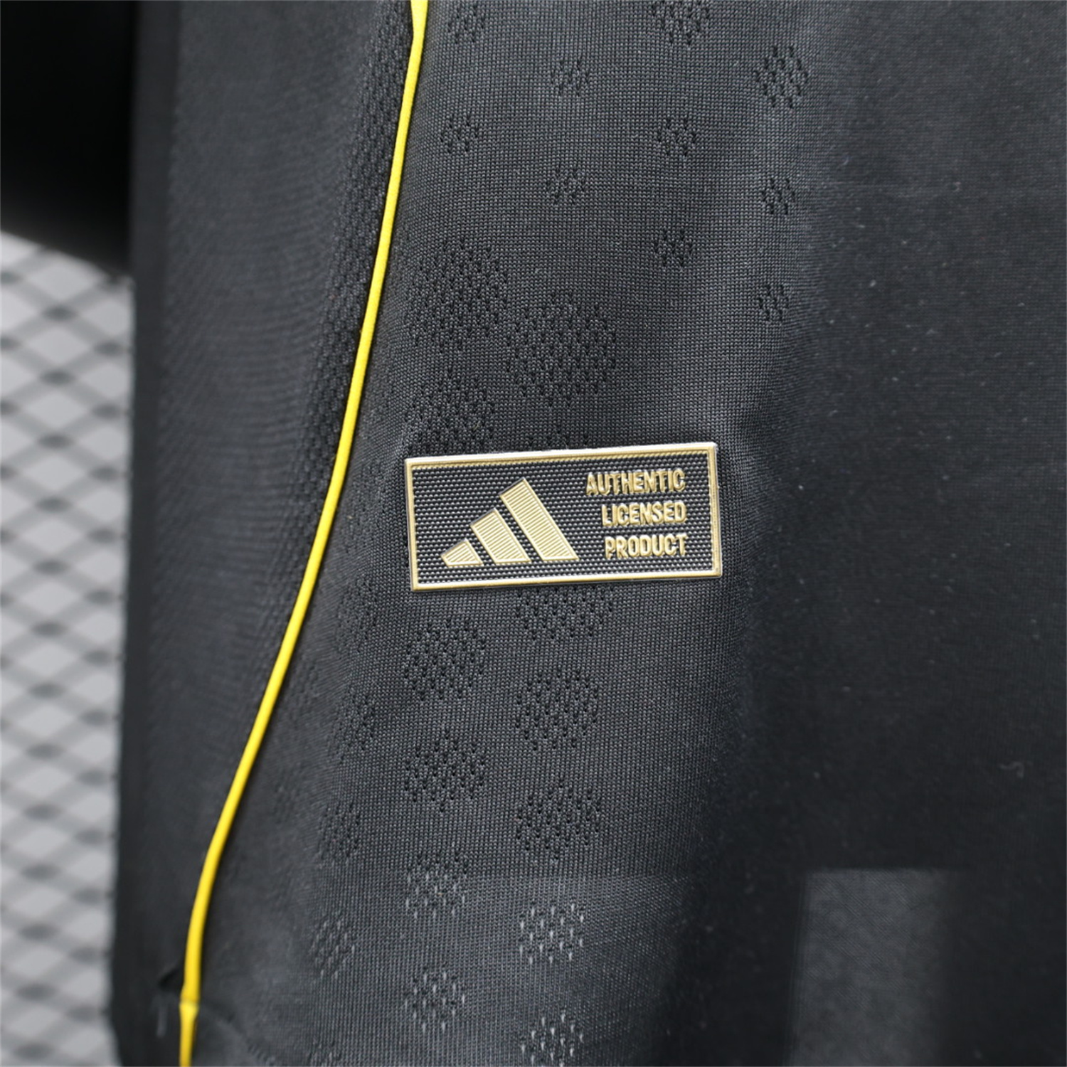 AlphaJersey-Real Madrid 25-26 Black Gold Special Edition Jersey - Player Version