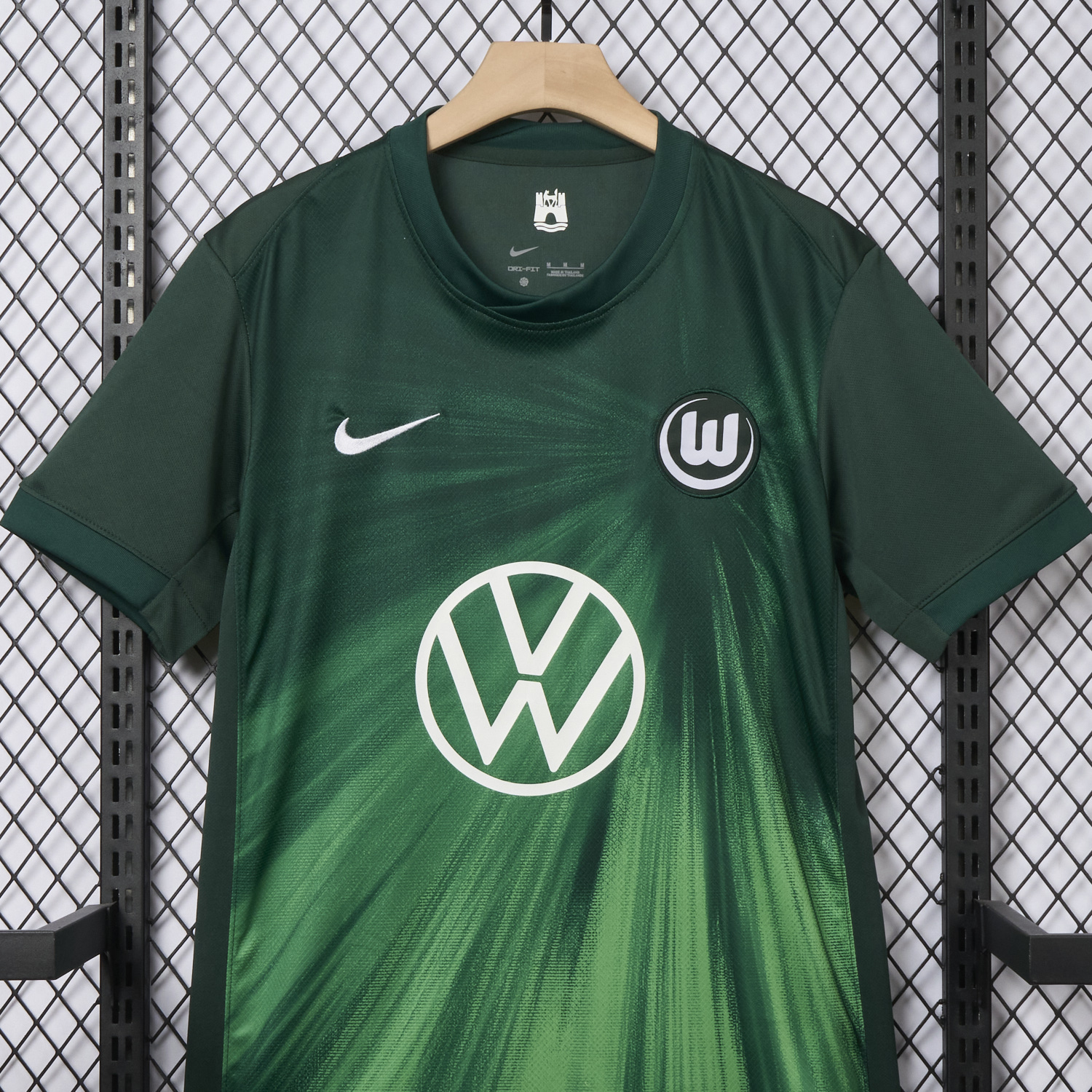 AlphaJersey-Wolfsburg 25-26 Home Green Jersey - Fans Version